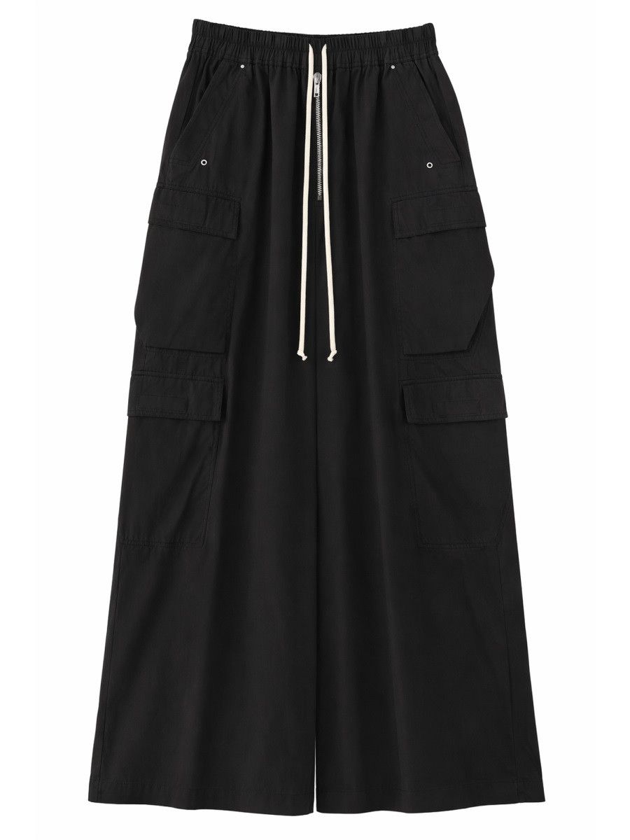 Rick Owens Drkshdw RICK OWENS DRKSHDW PANTALONE CARGO "JUMBO BELAS" - BLACK Size US 36 / EU 52 - 1 Thumbnail