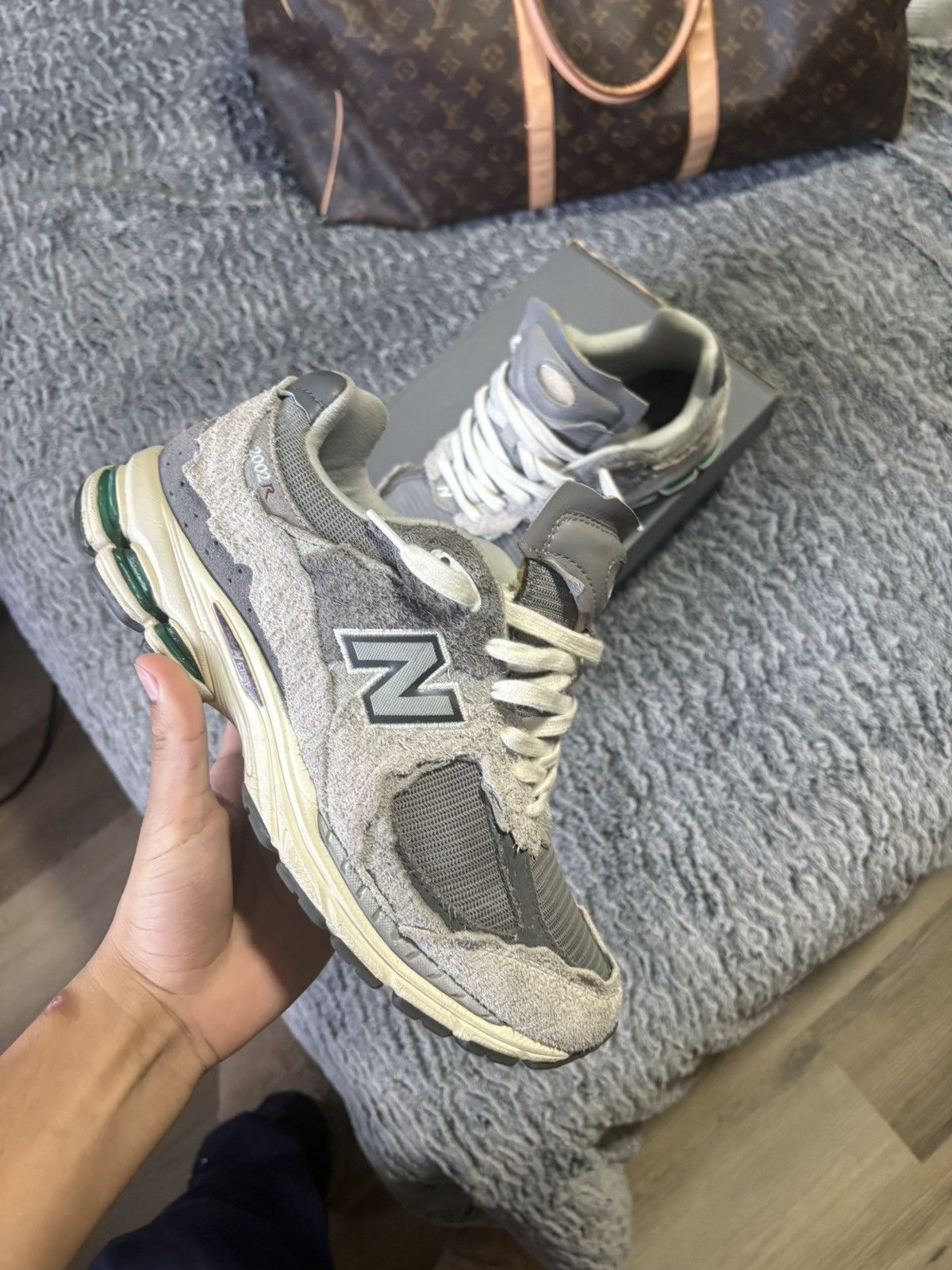 Coach New Balance 2002R Protection Pack “Rain Cloud” Size 9 Size US 9 / EU 42 - 5 Thumbnail