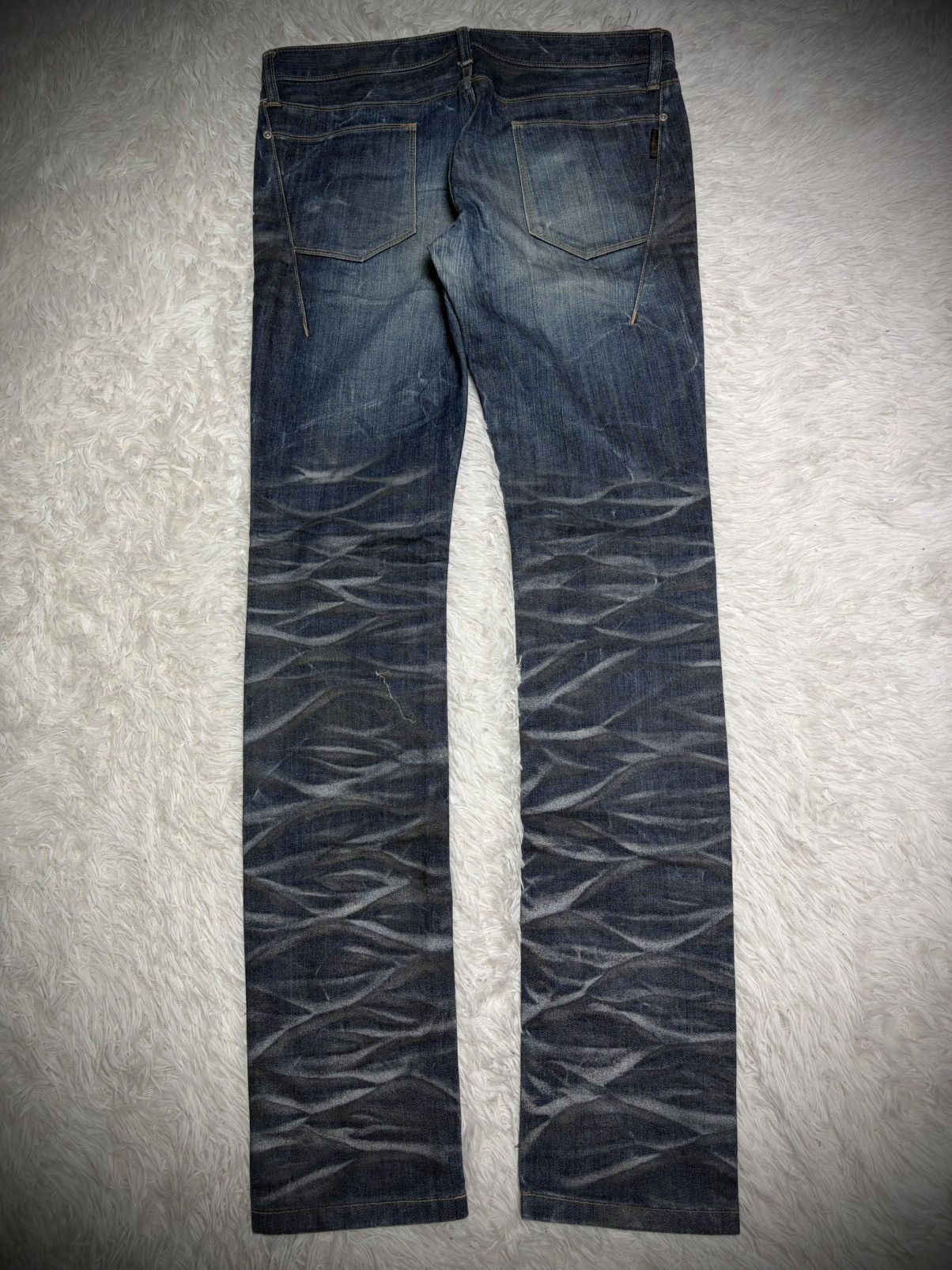 Japanese Brand Rare Neil Barrett luster whisker denim Size US 34 / EU 50 - 7 Thumbnail