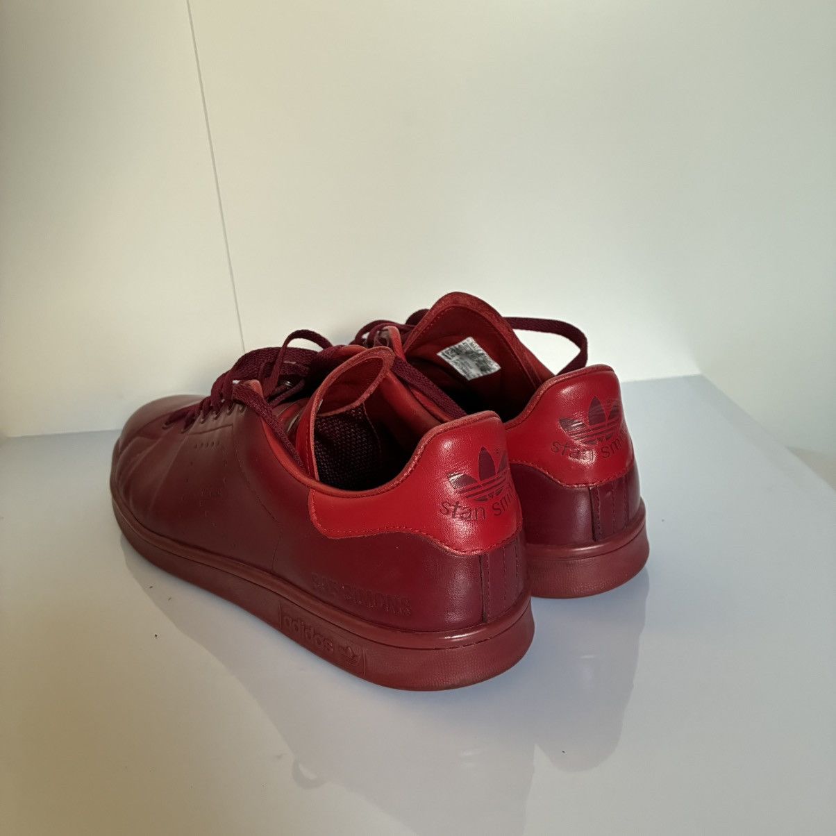 Adidas × Raf Simons Adidas Stan Smith X Raf Simons Tomato Red/Core Black Size US 10 / EU 43 - 6 Thumbnail