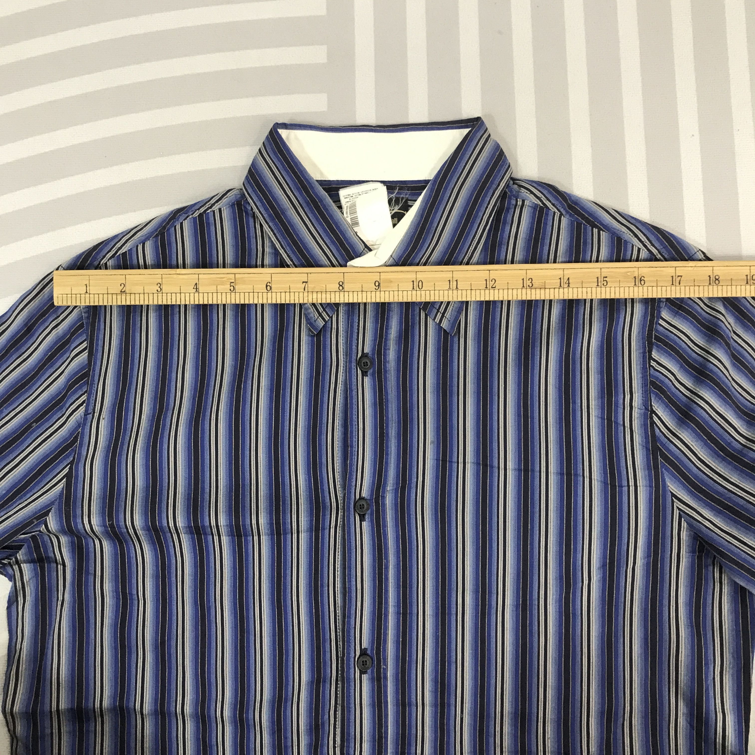Just Cavalli Vintage Just Cavalli Striped Button up shirt Size US L / EU 52-54 / 3 - 5 Thumbnail