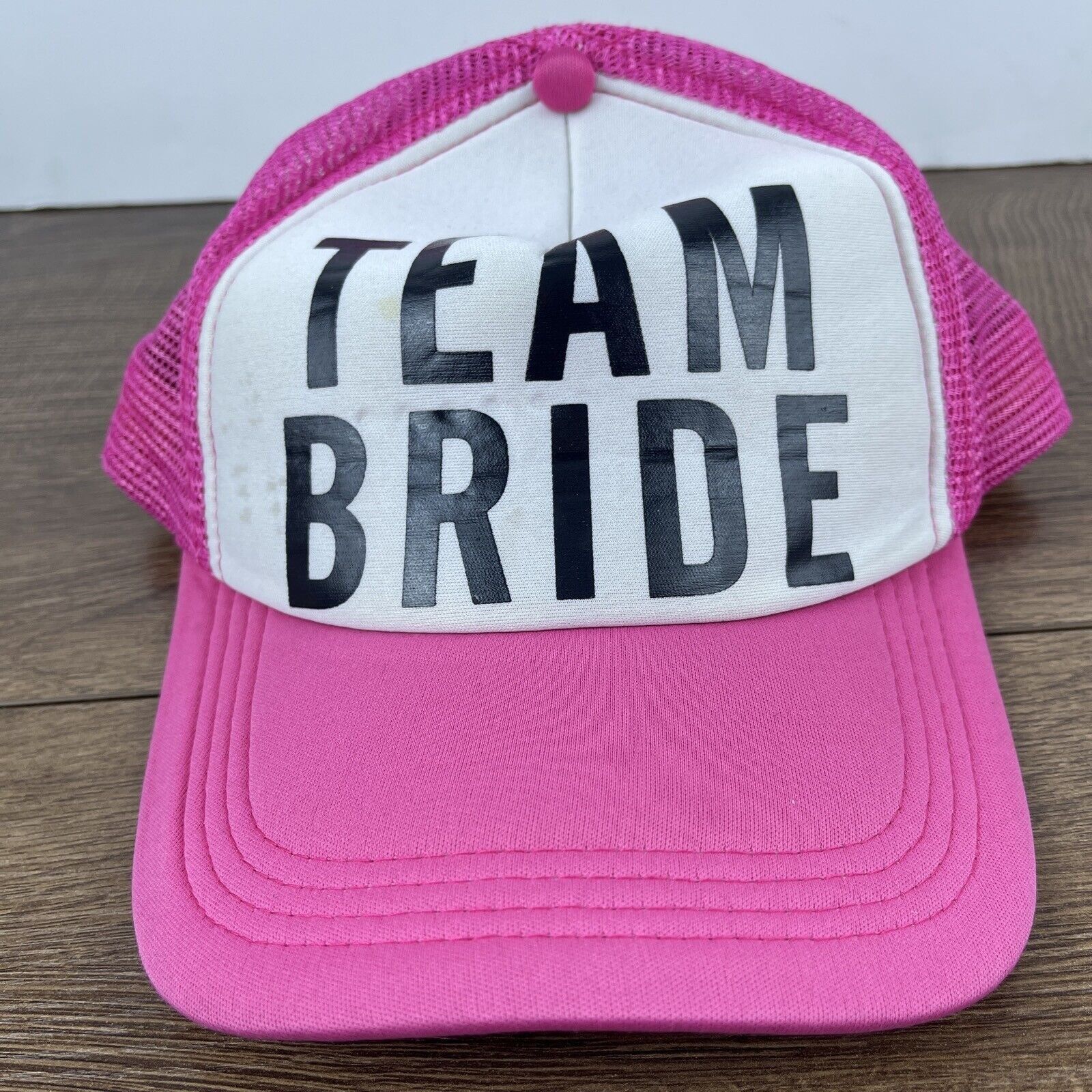 Other Team Bride Hat Bride Snapback Pink Hat Adjustable Adult Size Size ONE SIZE - 2 Thumbnail