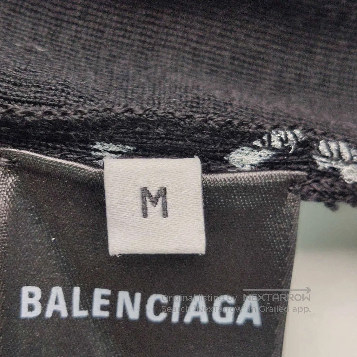 Balenciaga Balenciaga Letter Logo Round Neck Black Dress M. Size M / US 6-8 / IT 42-44 - 5 Thumbnail