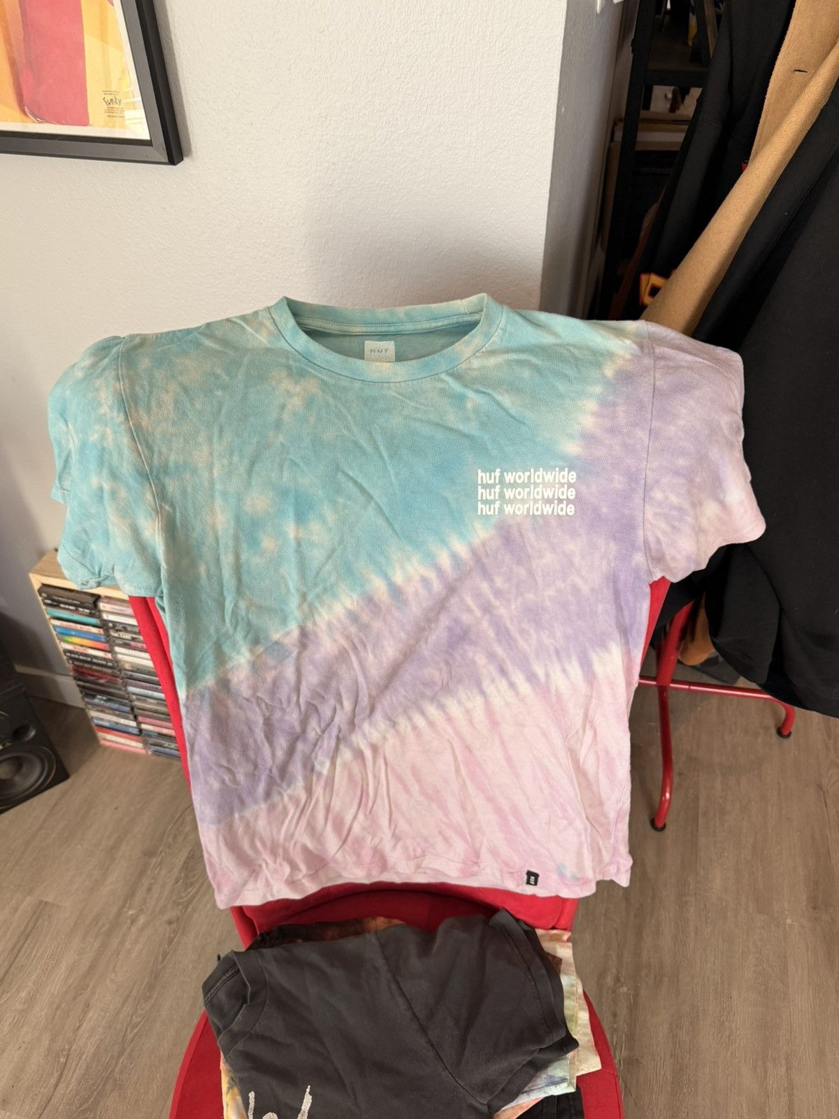 Huf Huf tie dyed t-shirt Size US M / EU 48-50 / 2 - 4 Thumbnail
