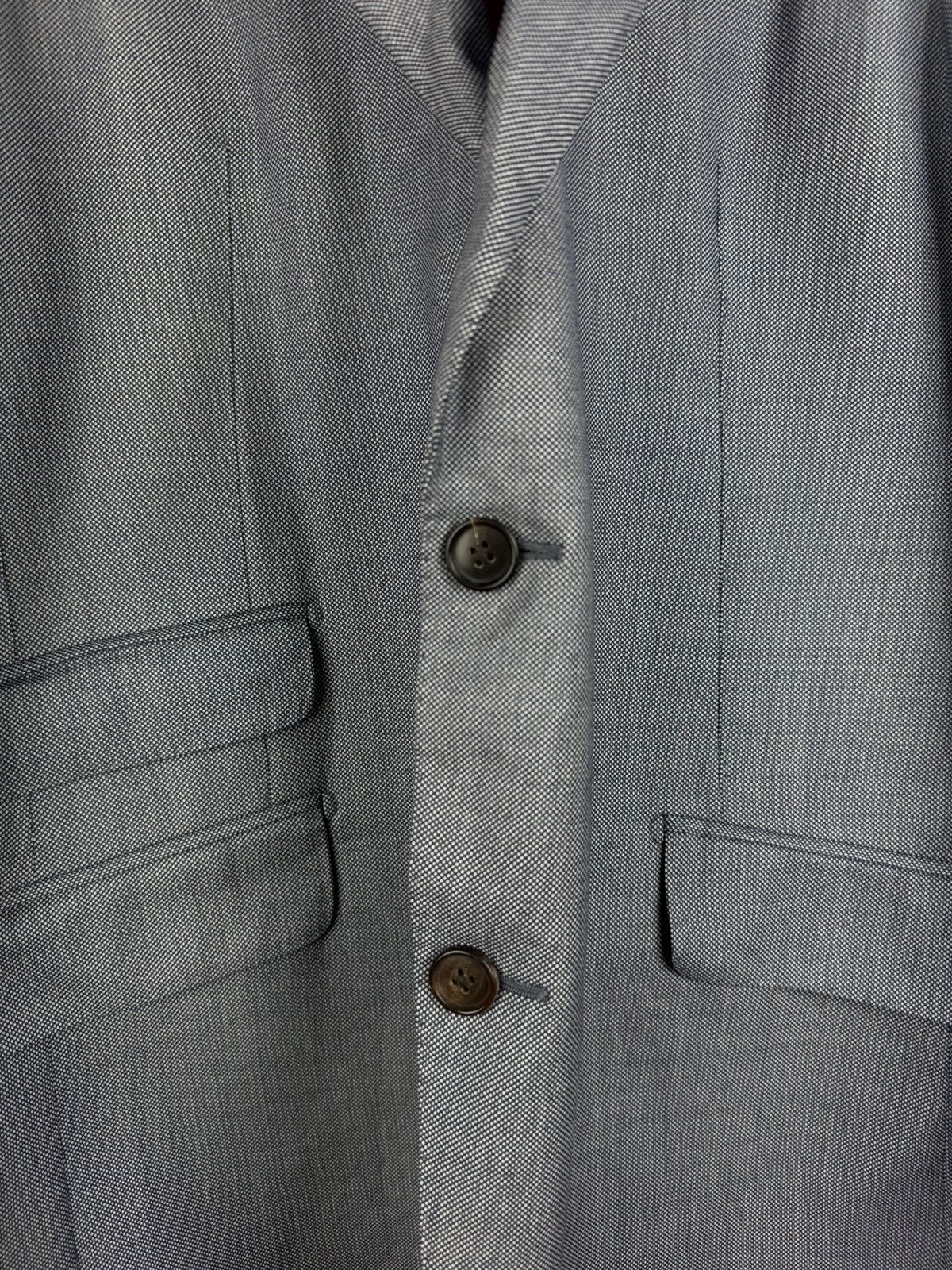 Suitsupply × Vitale Barberis Canonico Suitsupply Vitale Barberis Canonico Men’s Wool Blazer Jacket Size 42R - 9 Thumbnail