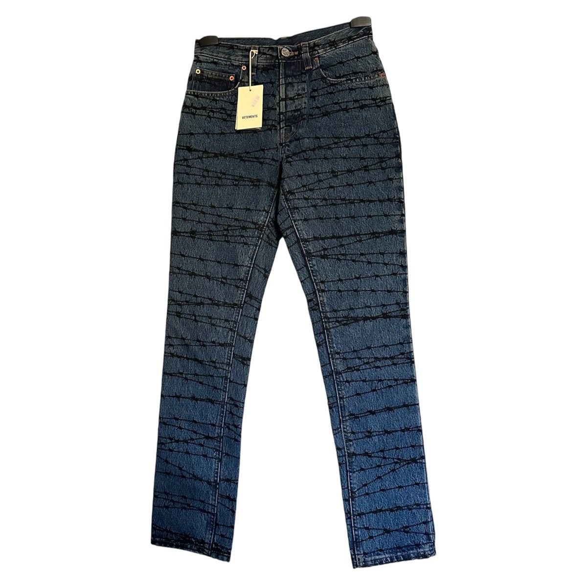 Vetements Vetements Barbed Wire Jeans F/W 21 Size 26" / US 2 / IT 38 - 1 Thumbnail