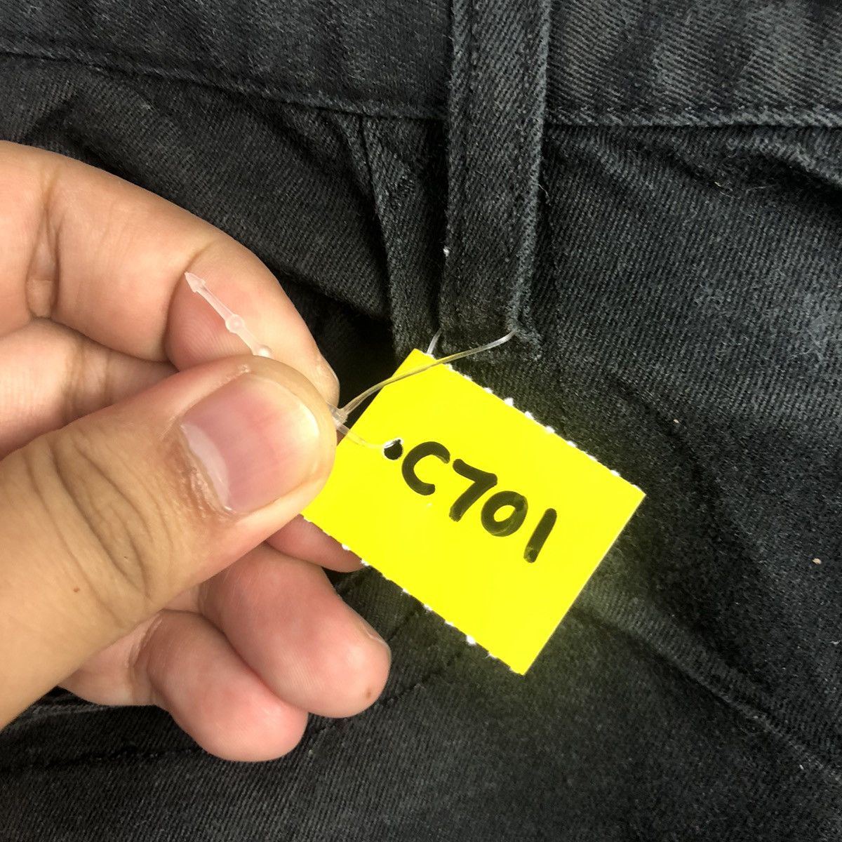 Japanese Brand DL Zip Five Dark Blue Cargo Multipocket Pants #C701 Size US 30 / EU 46 - 11 Thumbnail