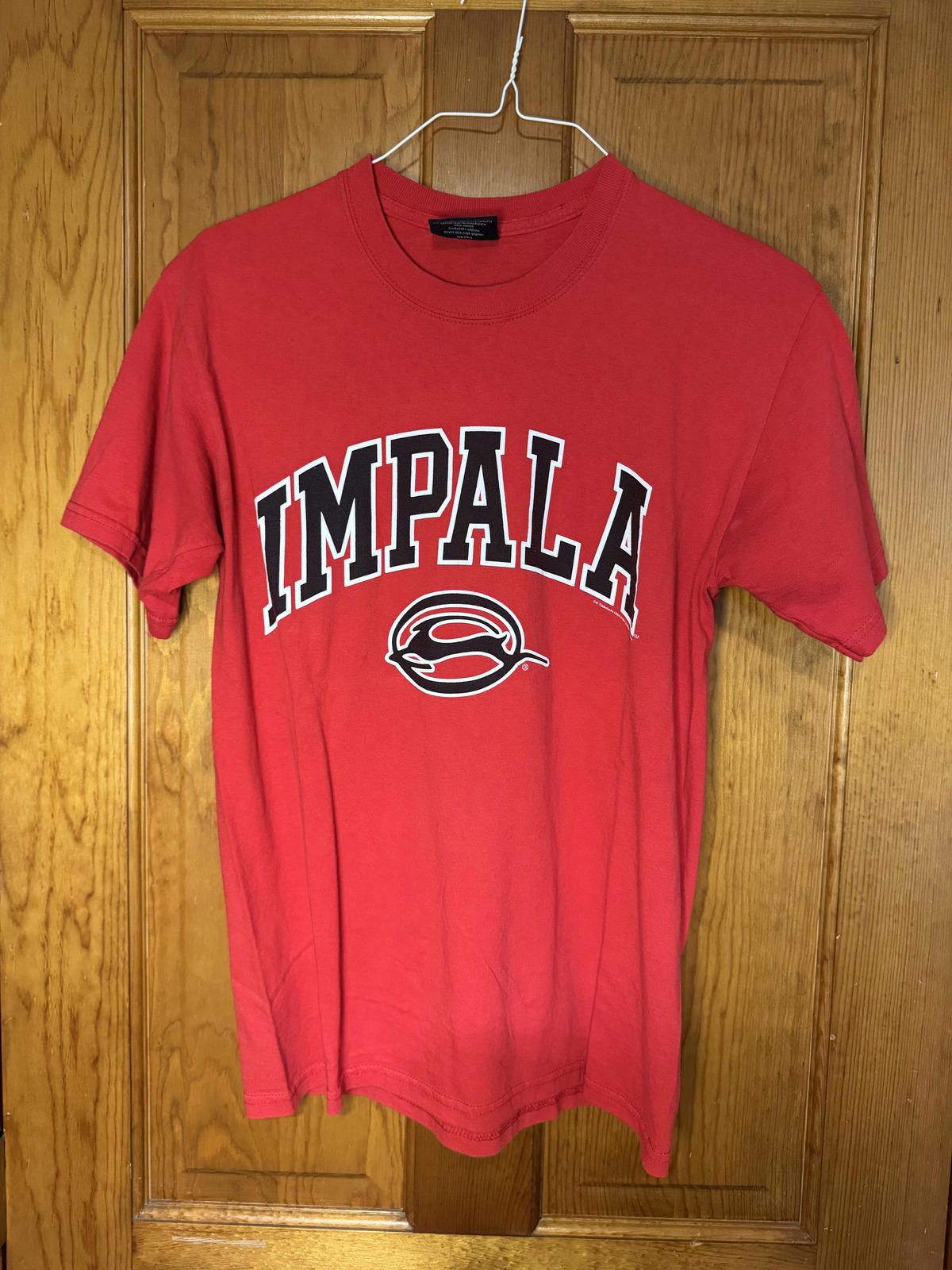 Steve And Barrys Steve & Barry's Impala Red Graphic T-Shirt, Medium Size ONE SIZE - 1 Thumbnail