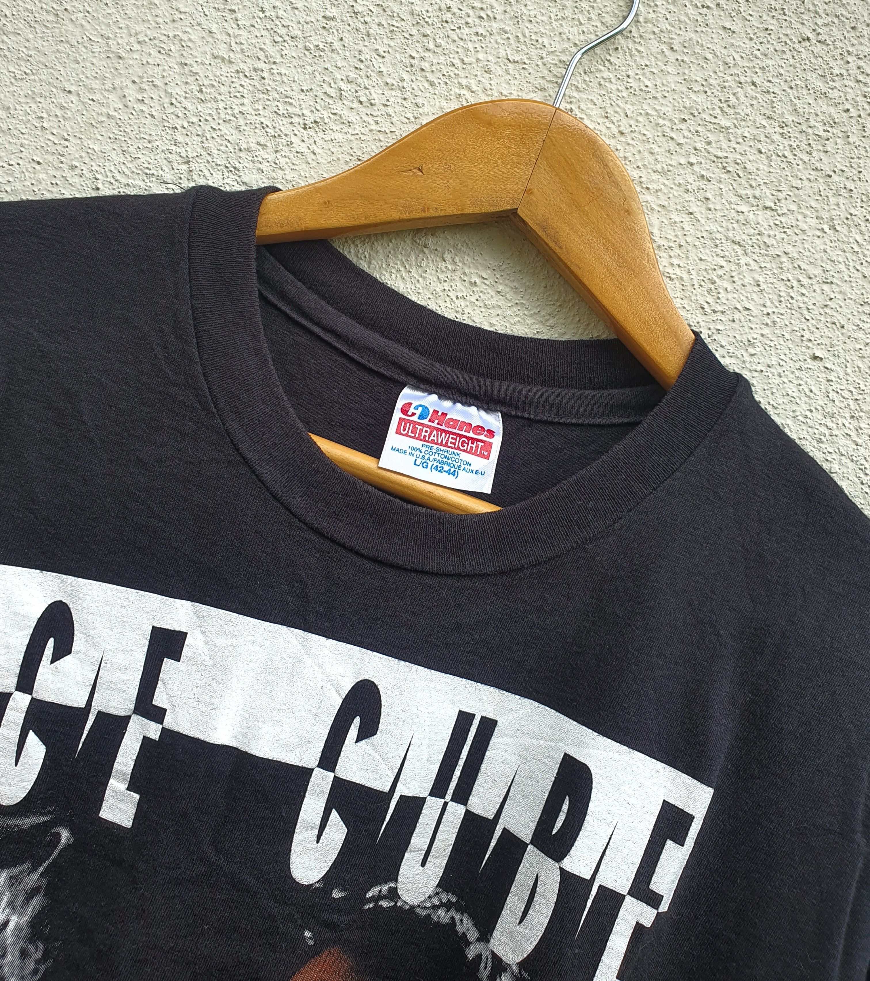Rap Tees × Vintage 🔥 OG 90s ICE CUBE The Predator Promo Album Rap Tee 1992 Size US L / EU 52-54 / 3 - 3 Thumbnail