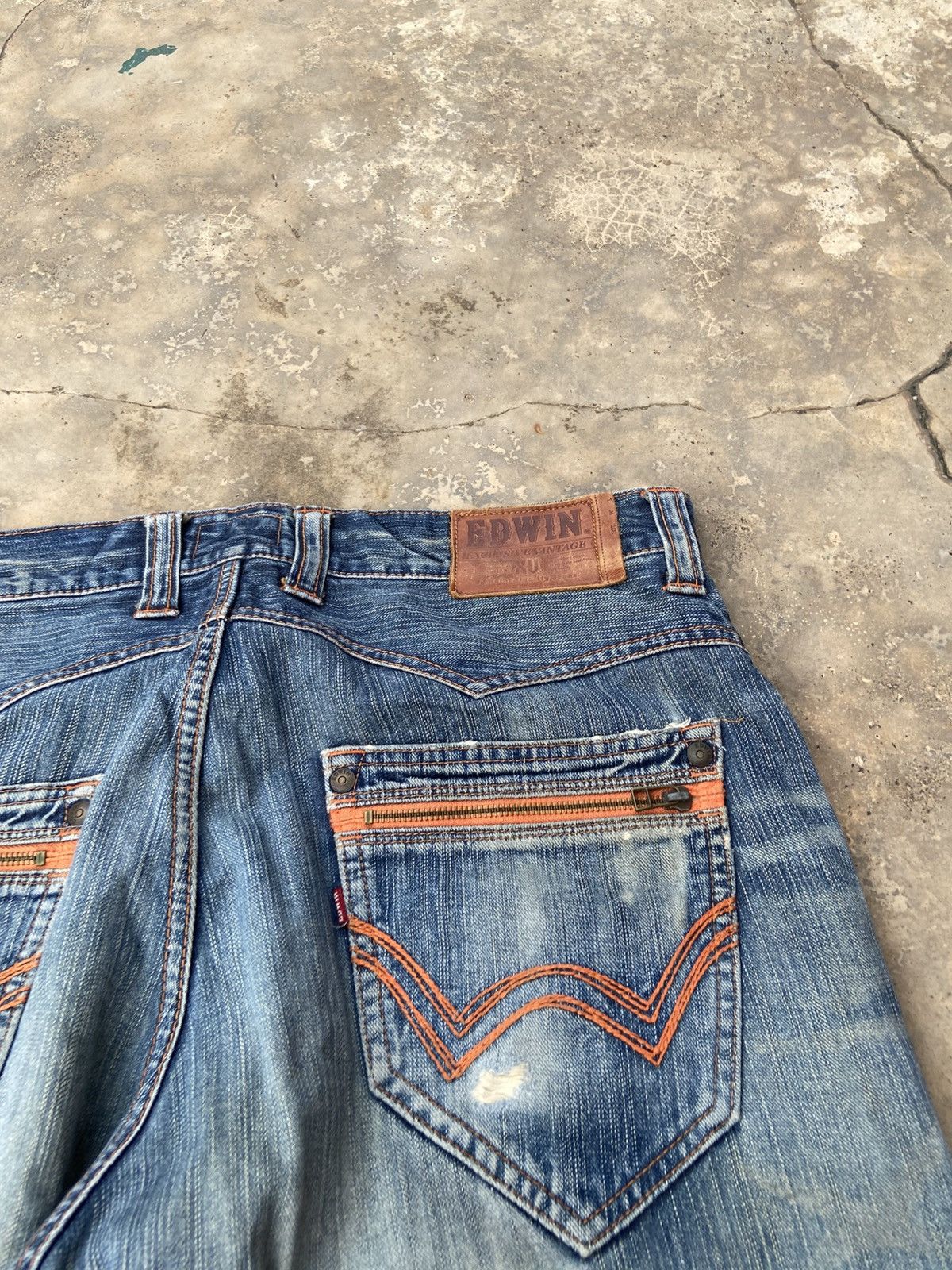 Edwin Edwin Exclusive Vintage Distressed Pant Size US 38 / EU 54 - 7 Thumbnail