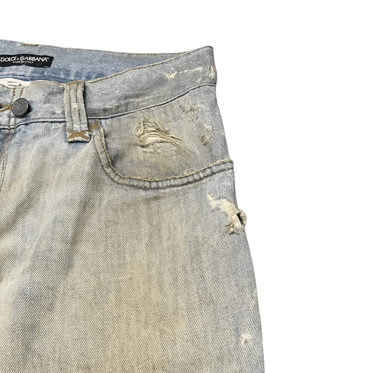 Dolce & Gabbana Vintage Dolce And Gabbana Denim Double Zipper 12 Slim Size US 31 - 9 Thumbnail