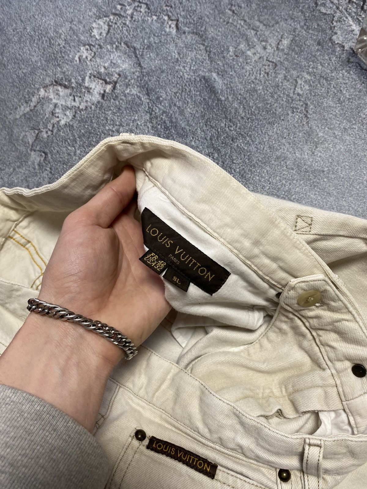 Louis Vuitton Louis Vuitton slim jeans mens Size 32 Size US 32 / EU 48 - 9 Thumbnail