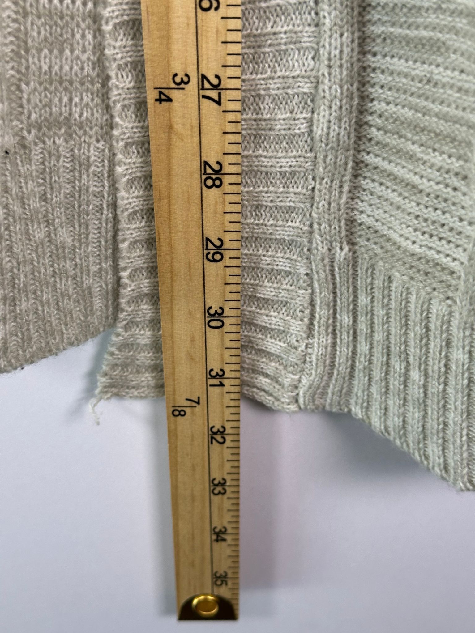 Other Evelyn Taylor Cardigan Womens 1X Open Front Cable Knit Long Size XL / US 12-14 / IT 48-50 - 4 Thumbnail