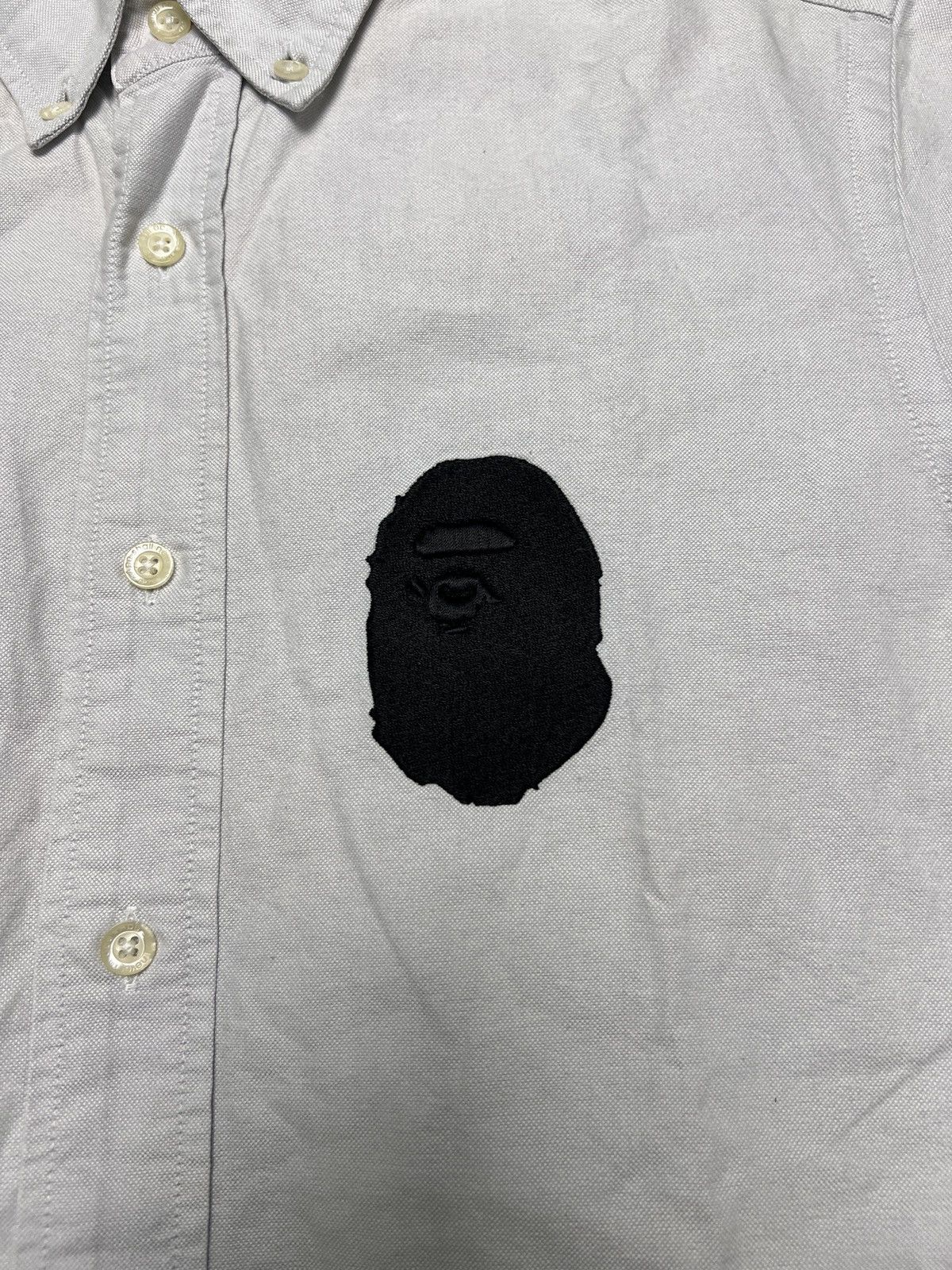 Bape A Bathing Ape Ape Head Embroidered “93” Short Sleeve Button Size US M / EU 48-50 / 2 - 4 Thumbnail