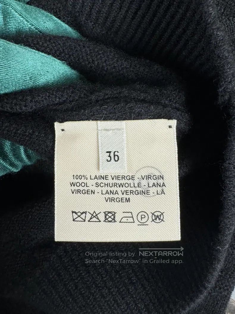 Hermes Hermes Full H dark patterned knitwear Size XS / US 0-2 / IT 36-38 - 7 Thumbnail