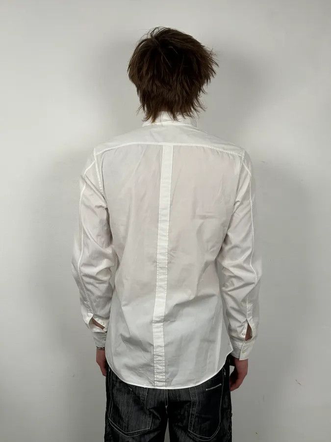 Gucci SS2013 Gucci White Signature Logo Shirt Size US M / EU 48-50 / 2 - 3 Thumbnail