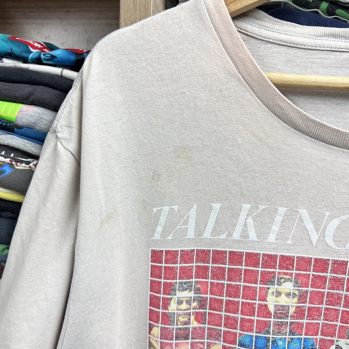 Vintage VTG TALKING HEADS FADED TEE Size US XL / EU 56 / 4 - 2 Thumbnail