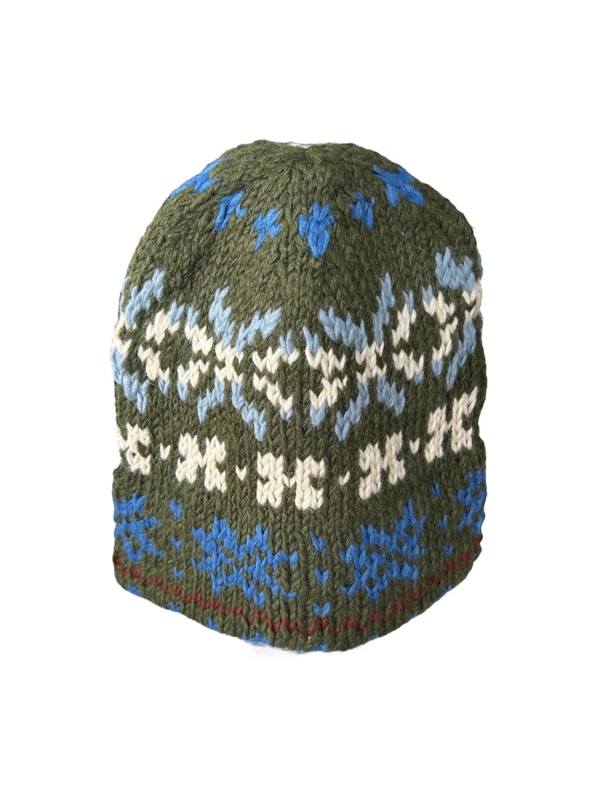 Japanese Brand × Kapital × Vintage Crochet Knitted Handmade Beanie Hats Size ONE SIZE - 3 Thumbnail