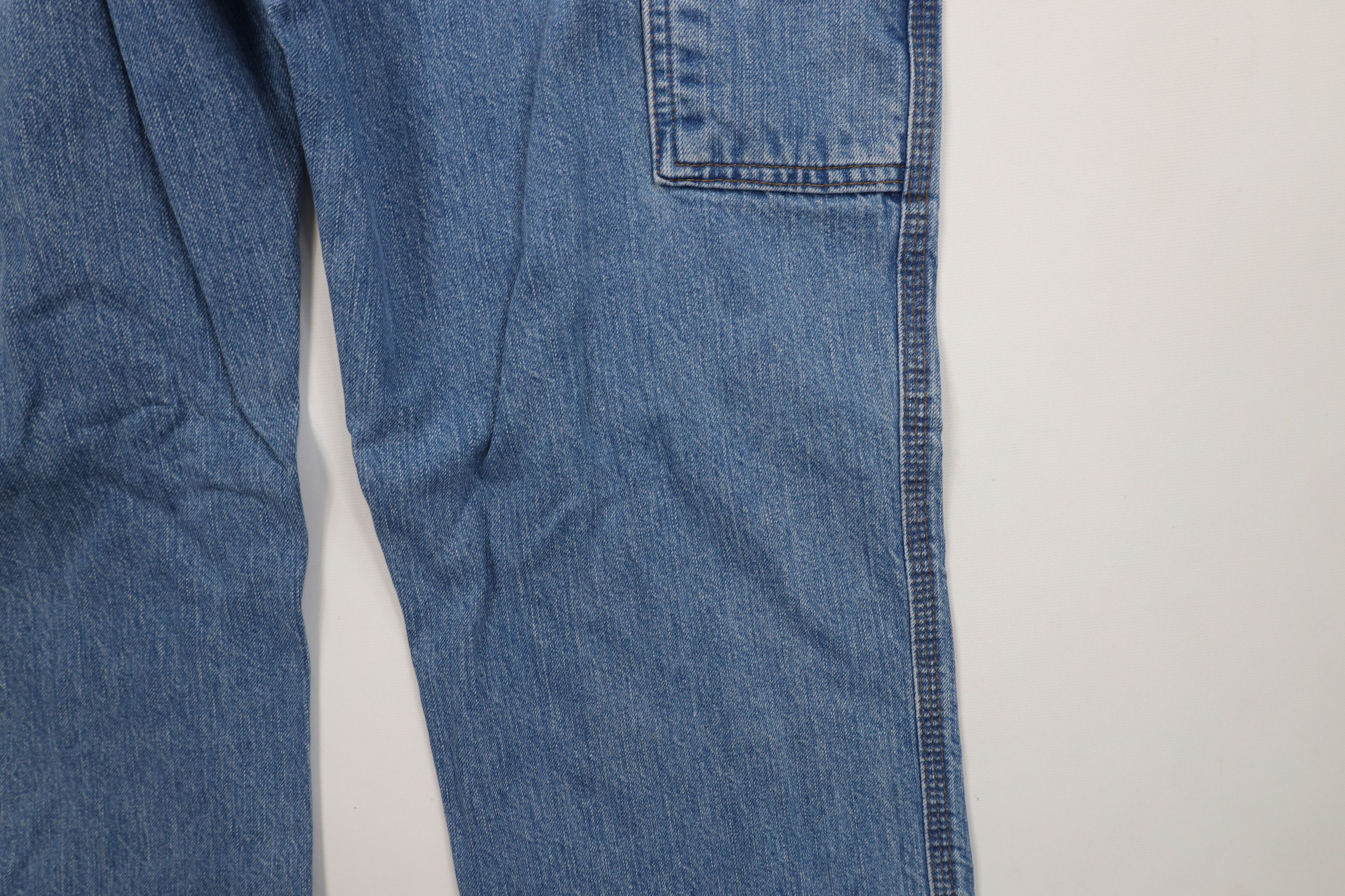 Carhartt Vintage Y2K Carhartt Spell Loose Fit Denim Jeans Blue Cotton Size US 33 - 14 Thumbnail