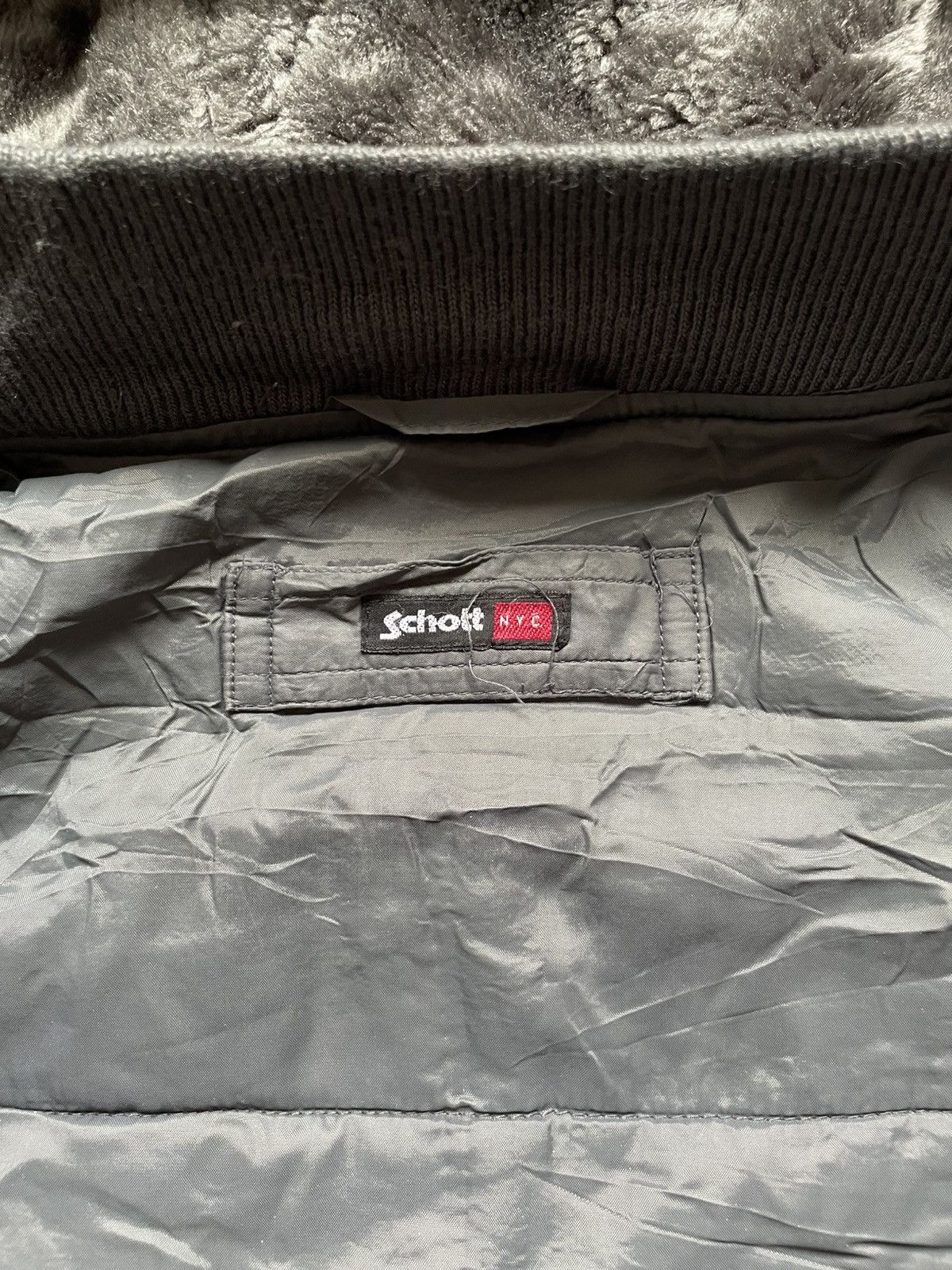 Schott × Vintage Vintage USA Schott NYC Extreme Cold Wheather Nylon Parka Xl Size US XL / EU 56 / 4 - 15 Thumbnail