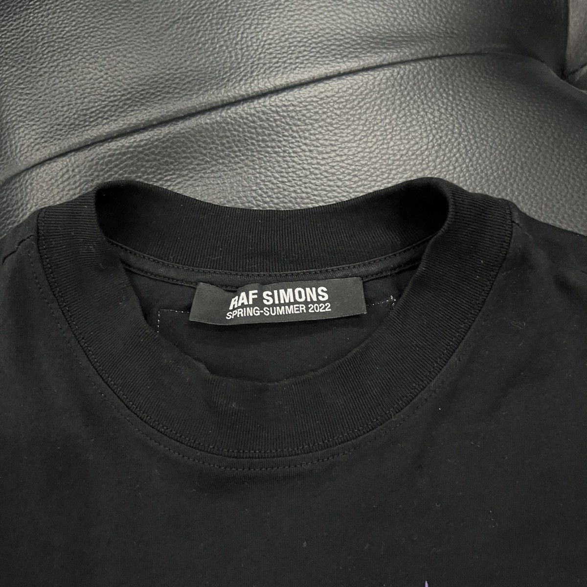 Raf Simons Raf Simons SS22 Grim Reaper Graphic Panel Sleeve T-Shirt Size US S / EU 44-46 / 1 - 5 Thumbnail