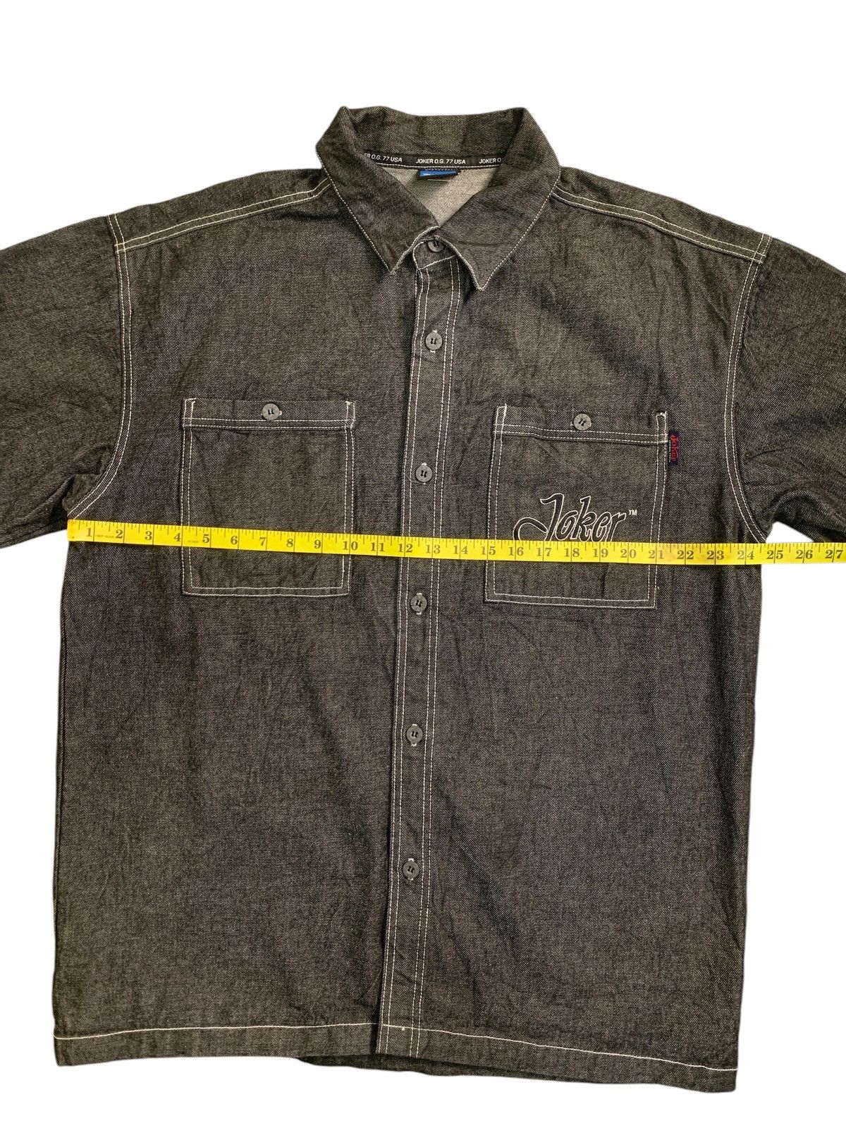 Other Rare Design Joker O.G. 77 USA Denim Shirts Size US XL / EU 56 / 4 - 12 Thumbnail