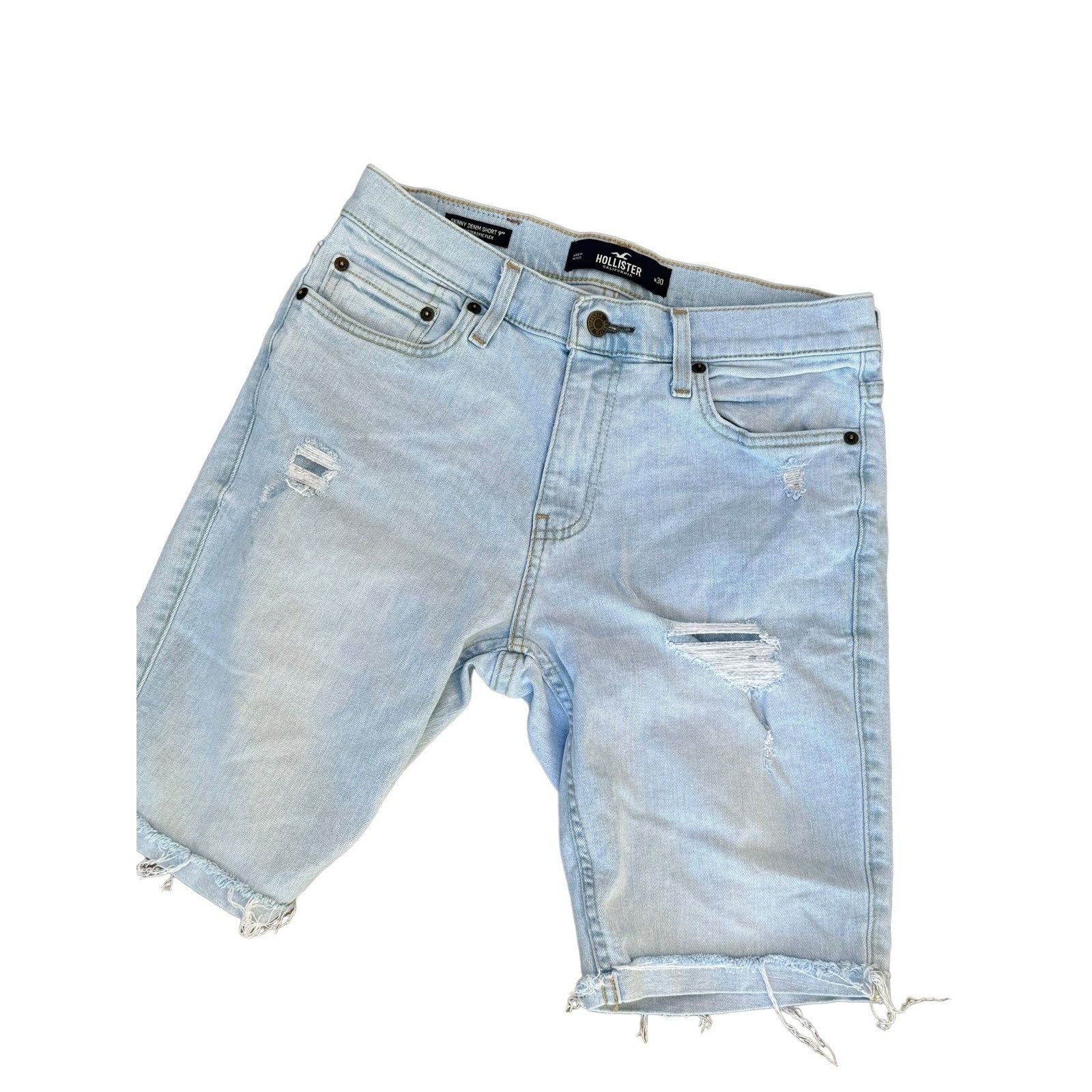 Hollister jean shorts fashion mens