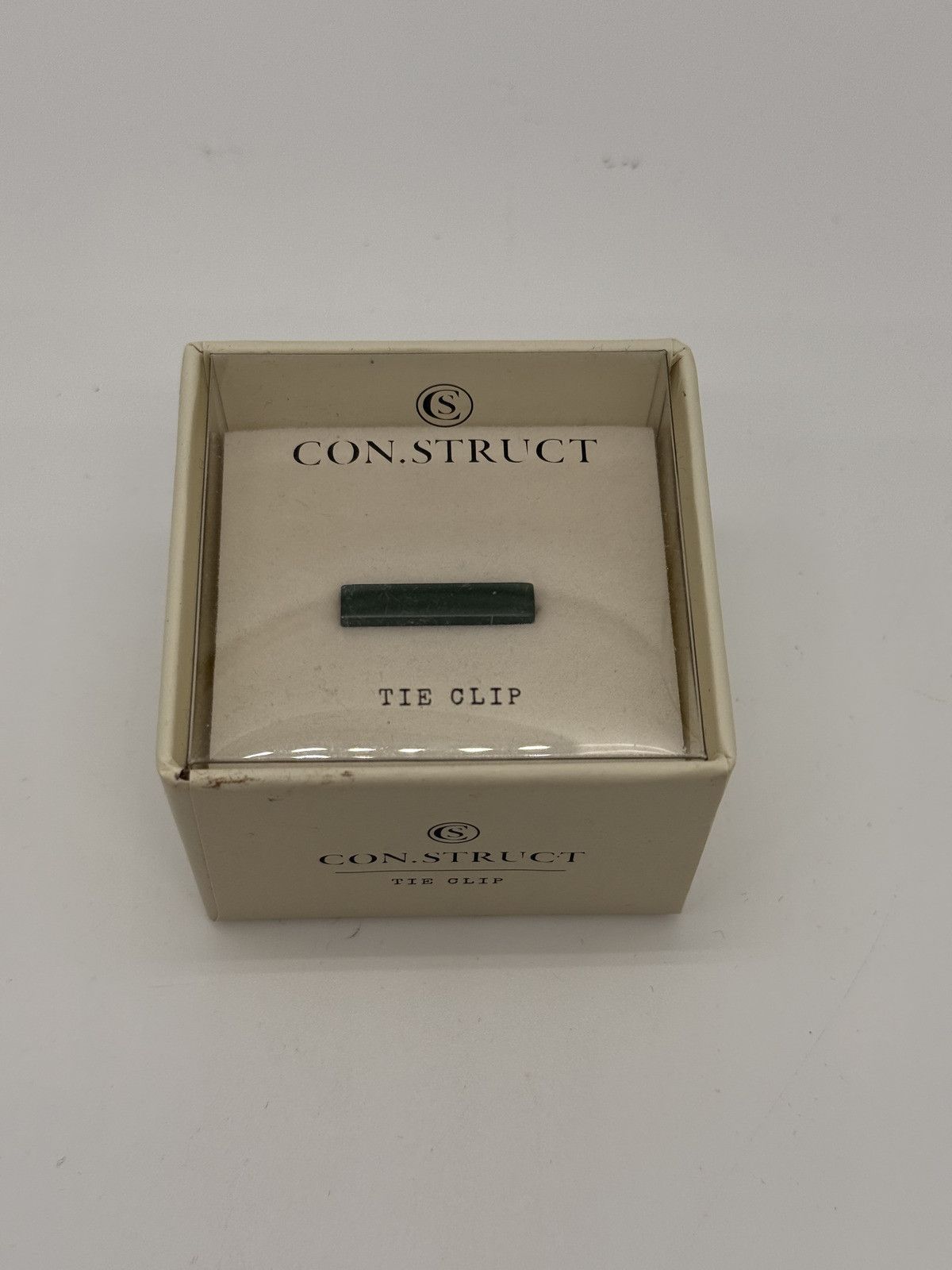 Label Under Construction CON.STRUCT Ivy Green Copper Tie Clip Size ONE SIZE - 1 Thumbnail