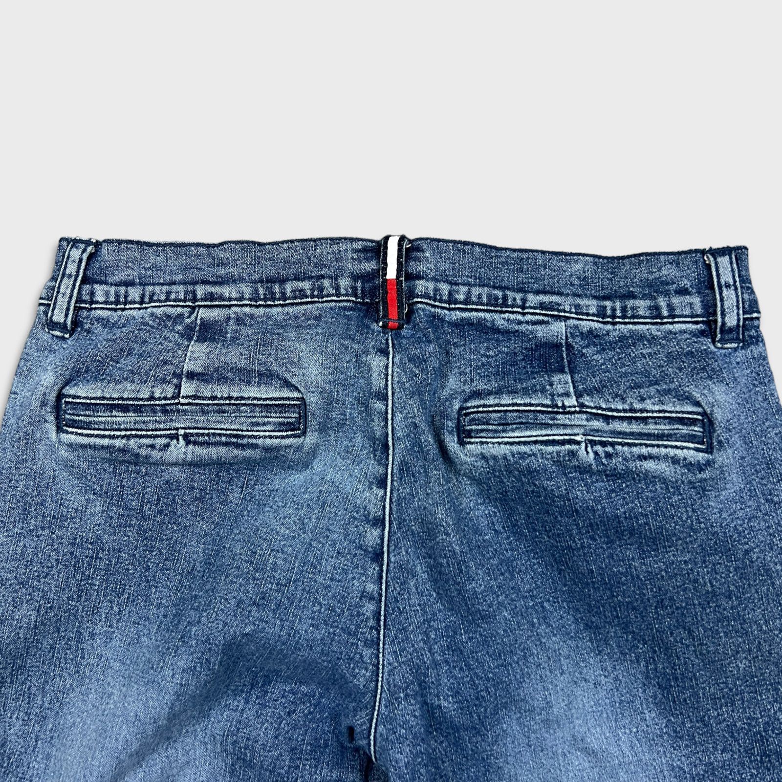 Tommy Hilfiger × Vintage Vintage 90s Tommy Hilfiger Shorts Tommy Jeans Fray Denim Size US 28 / EU 44 - 6 Thumbnail