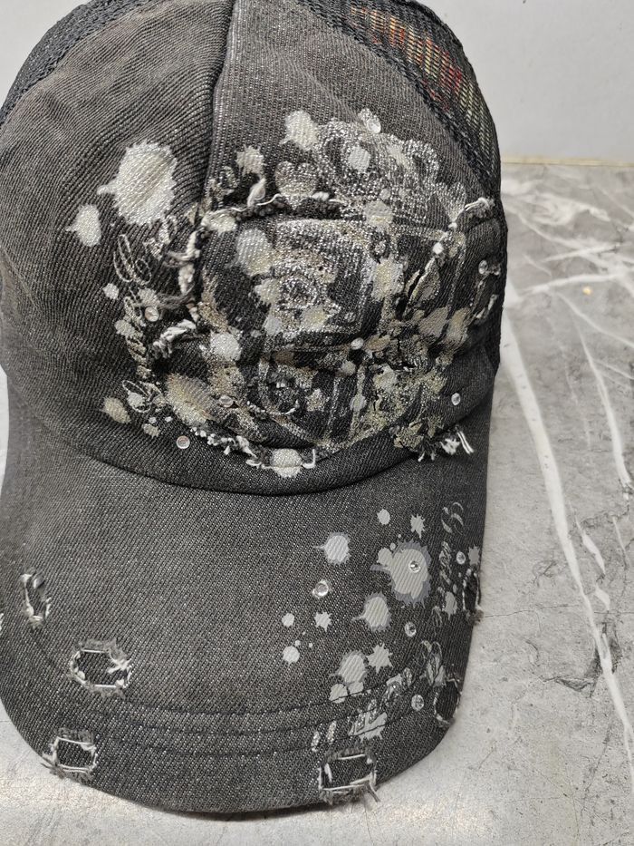 Japanese Brand Vintage Marsal Distressed Style Trucker Hat Cap Size ONE SIZE - 4 Thumbnail