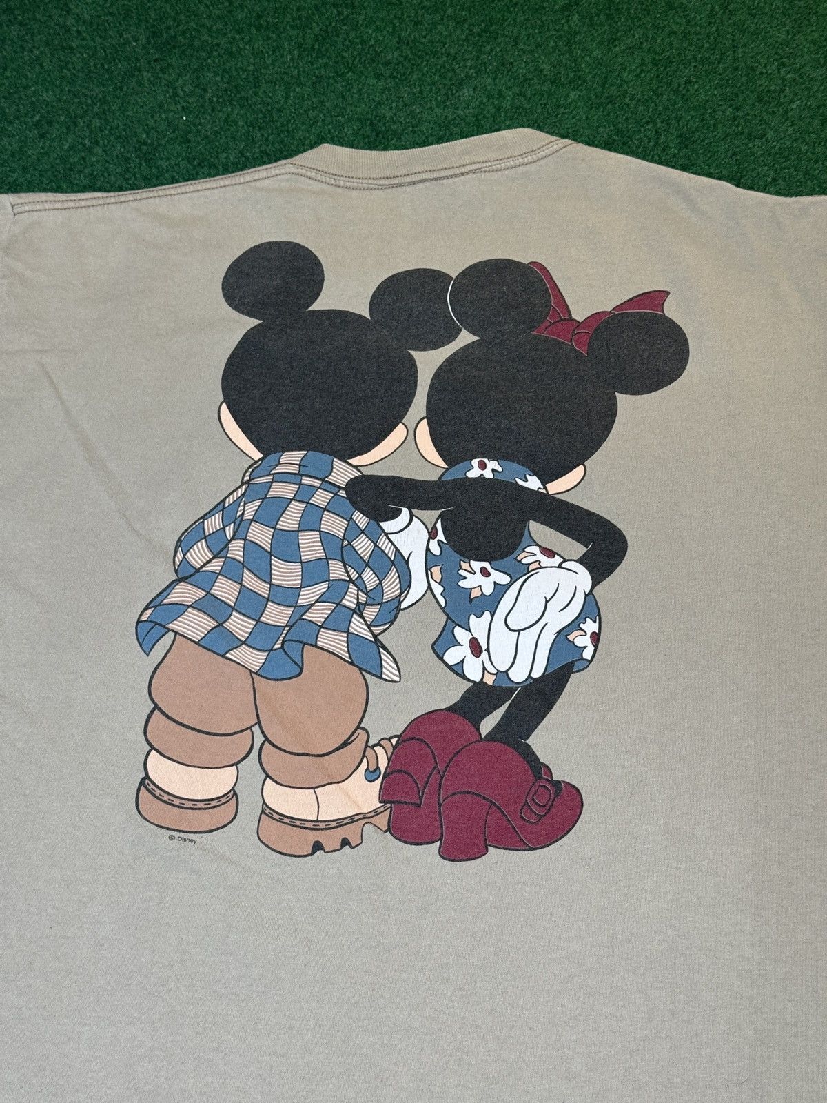 Disney × Vintage Vintage 90s Disney Hip Hop Mickey Minnie Mouse T Shirt Size US XL / EU 56 / 4 - 4 Thumbnail