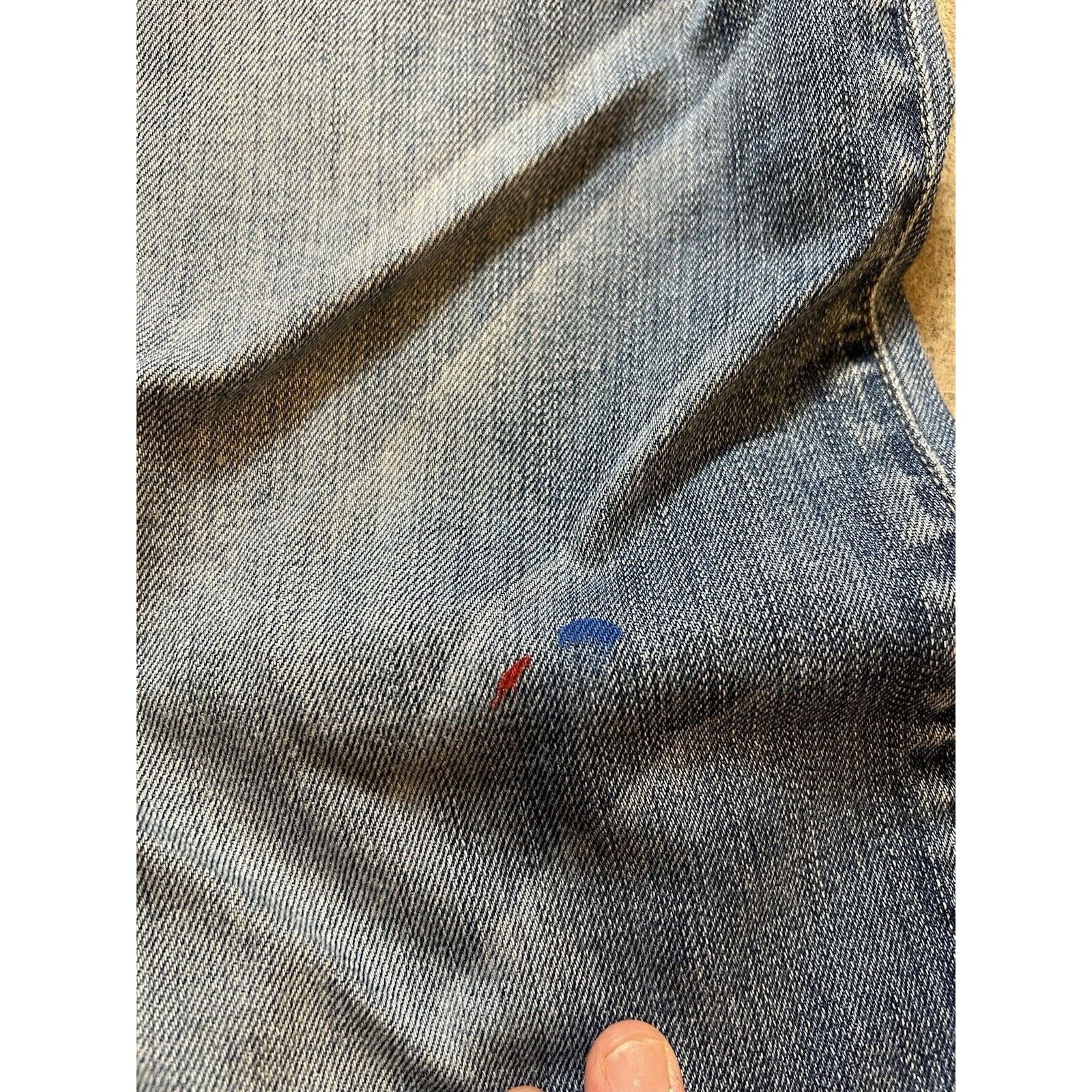 7 For All Mankind Seven For All Mankind Dojo Blue Jeans Womens Size 31 Size 31" - 4 Thumbnail