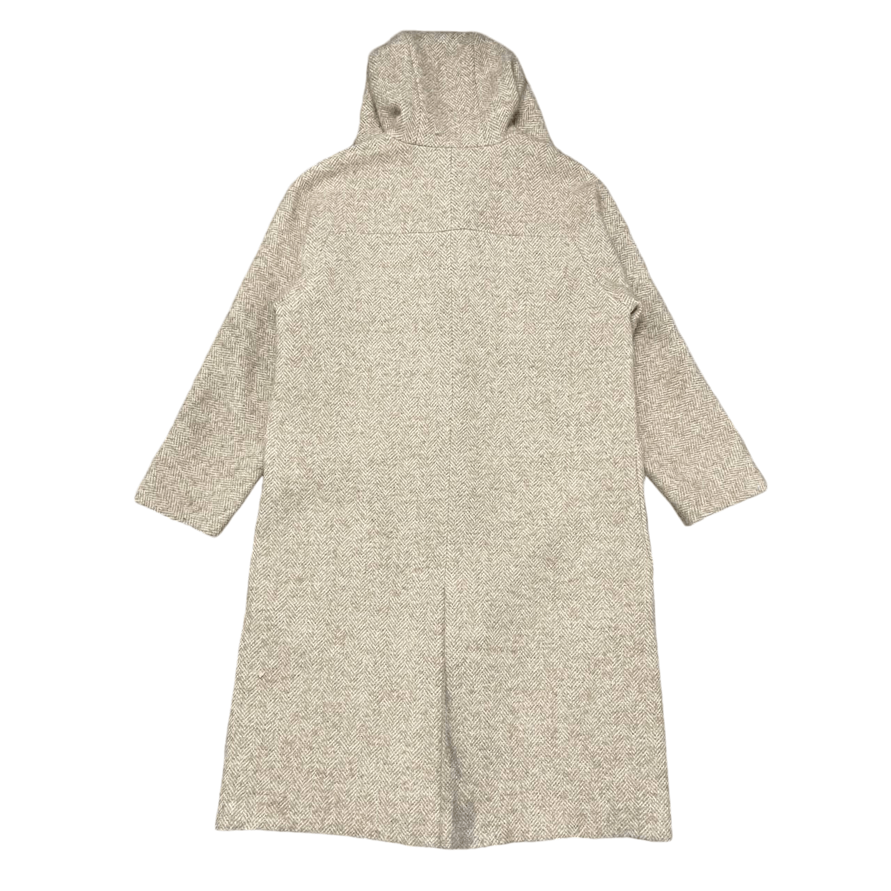 Yohji Yamamoto Vintage Ined Yohji Yamamoto Wool Hooded Long Coat Size US M / EU 48-50 / 2 - 12 Thumbnail