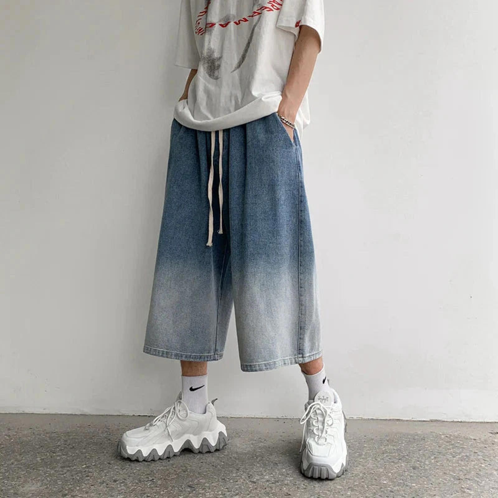 Other Gradient Baggy Jorts Size US 32 / EU 48 - 2 Thumbnail