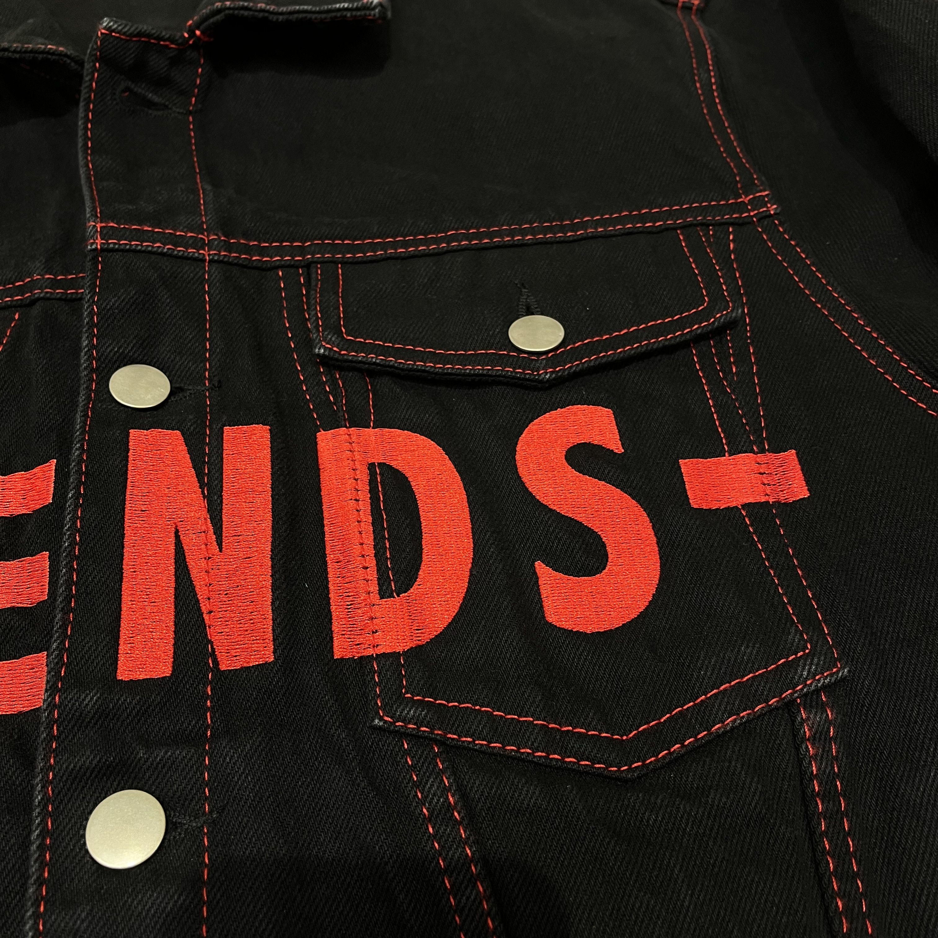 Vlone Vlone Friends Denim Jacket Size US L / EU 52-54 / 3 - 4 Thumbnail