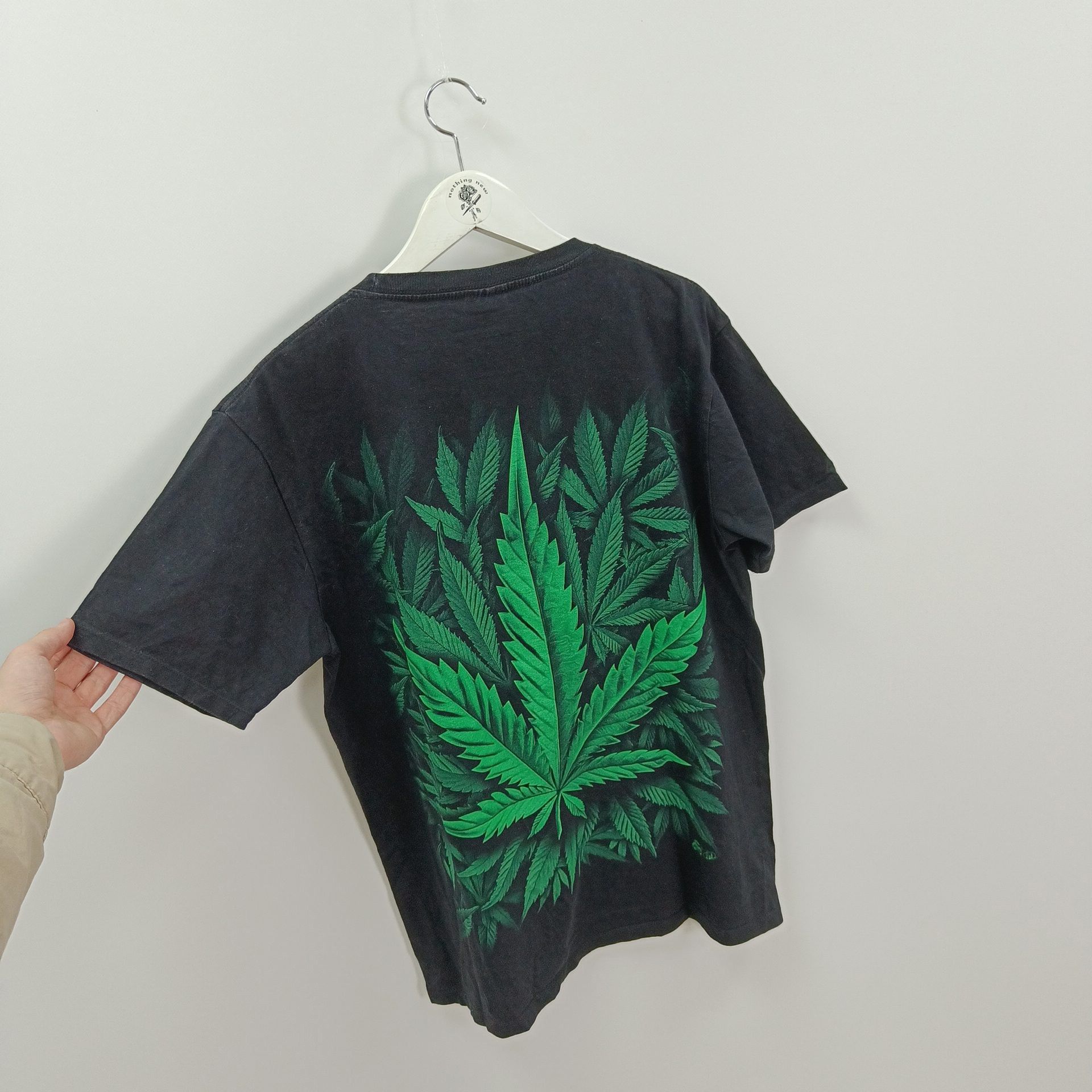 Bob Marley × Vintage Vintage Marijuana Cannabis Weed T-Shirt Size US L / EU 52-54 / 3 - 3 Thumbnail