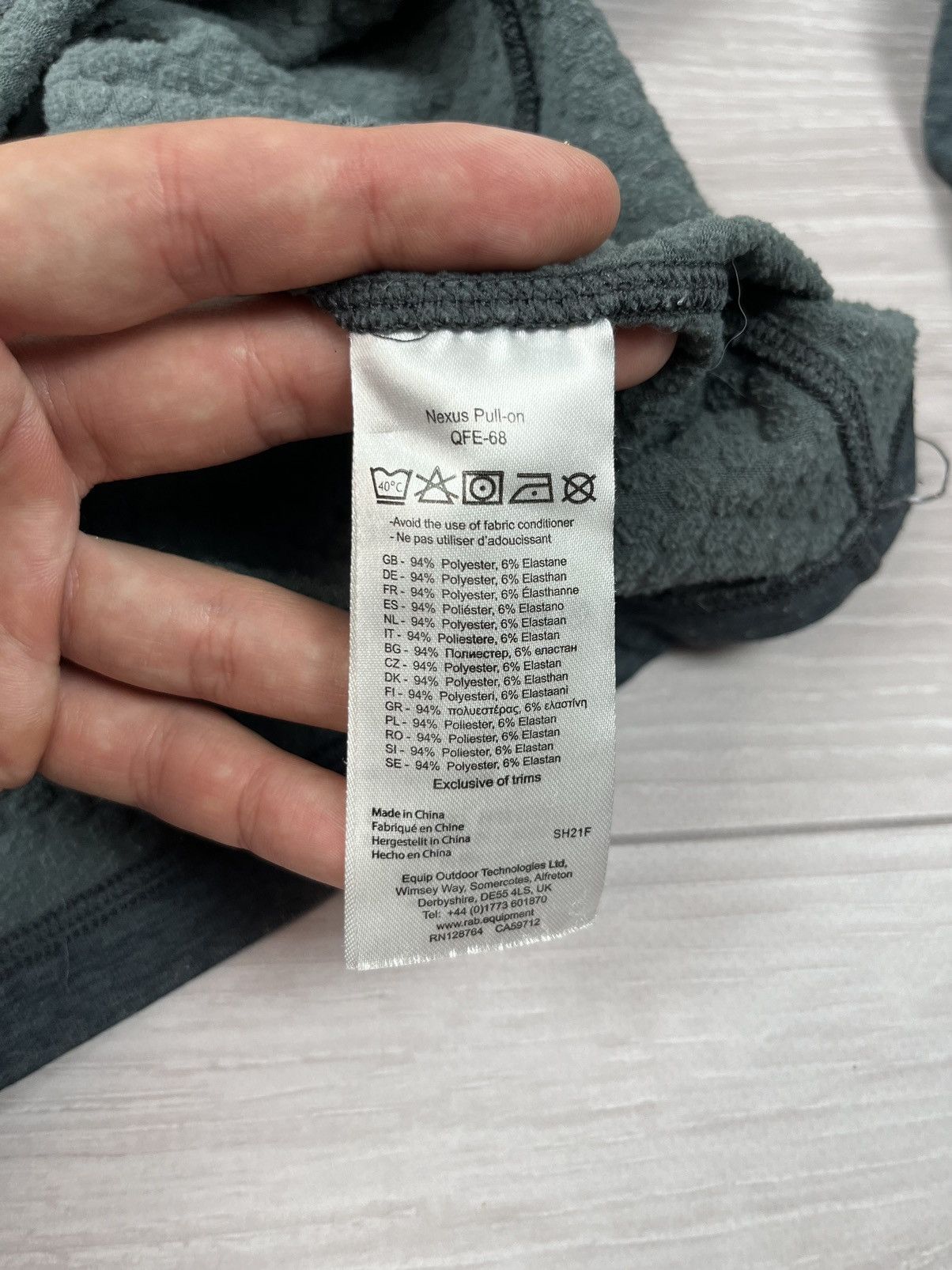 Rab Rab Nexus Pull-on Outdoor Thermo Fleece Sweatshirt Size US M / EU 48-50 / 2 - 7 Thumbnail