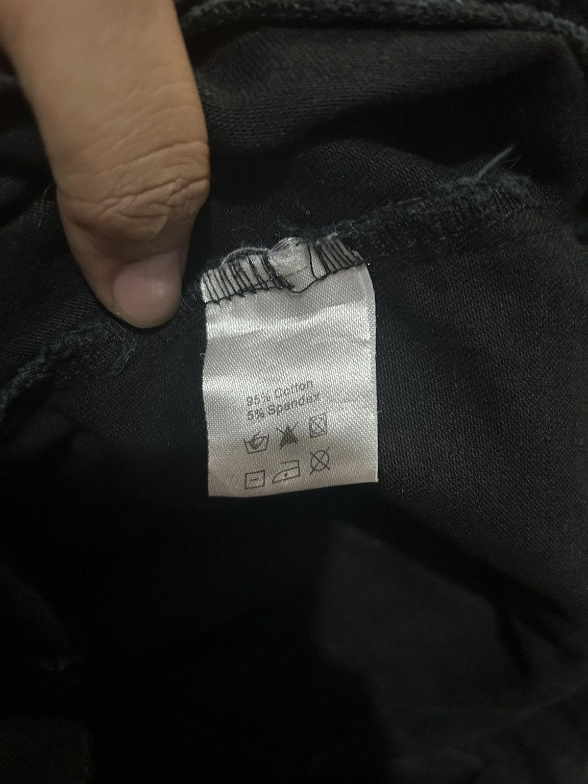 Tornado Mart Black jeans multizip thelees denim tornadomart style Size US 36 / EU 52 - 11 Thumbnail