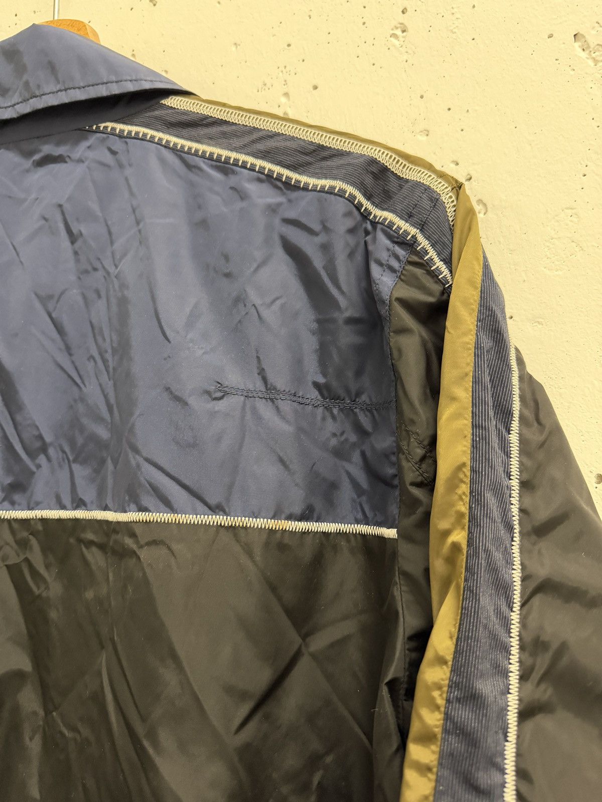 Dior Dior Homme Sample Track Nylon Panelled Zip-Up Jacket Size US M / EU 48-50 / 2 - 13 Thumbnail