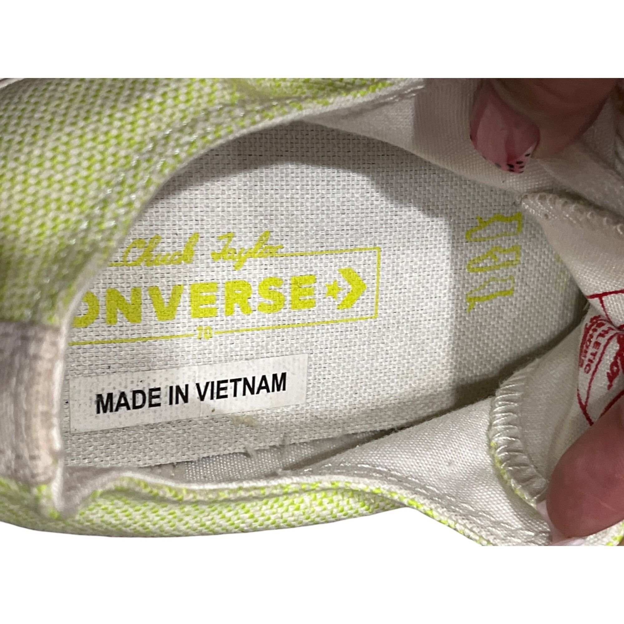 Converse Chuck Taylor Womens Sneakers Lemon Yellow Size 9.5 SKU 894 Size US 9.5 / IT 39.5 - 6 Thumbnail
