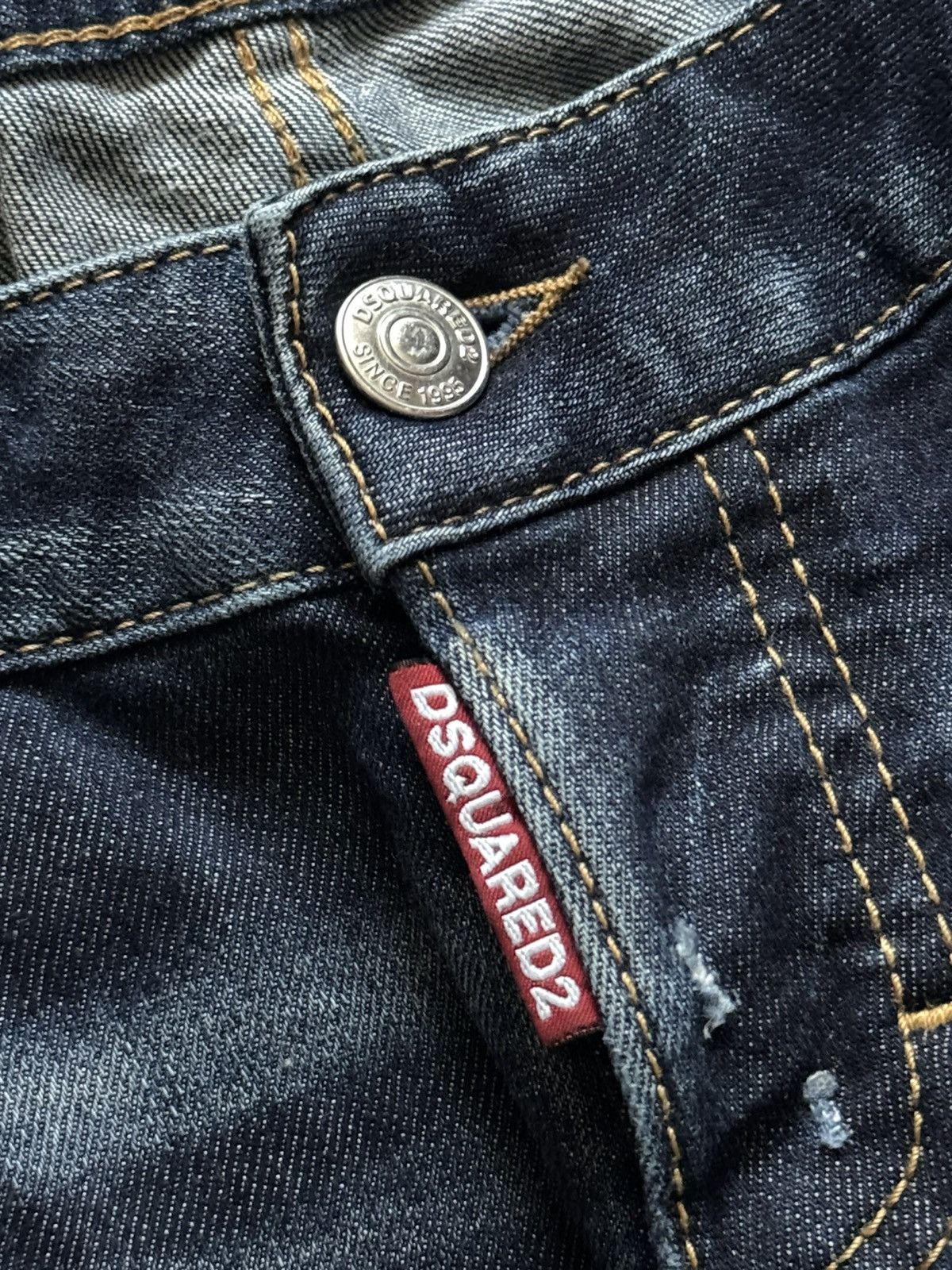 Dsquared2 Dsquared2 44 Wmns distressed denim pant trouser Jean chino Size 30" / US 8 / IT 44 - 9 Thumbnail