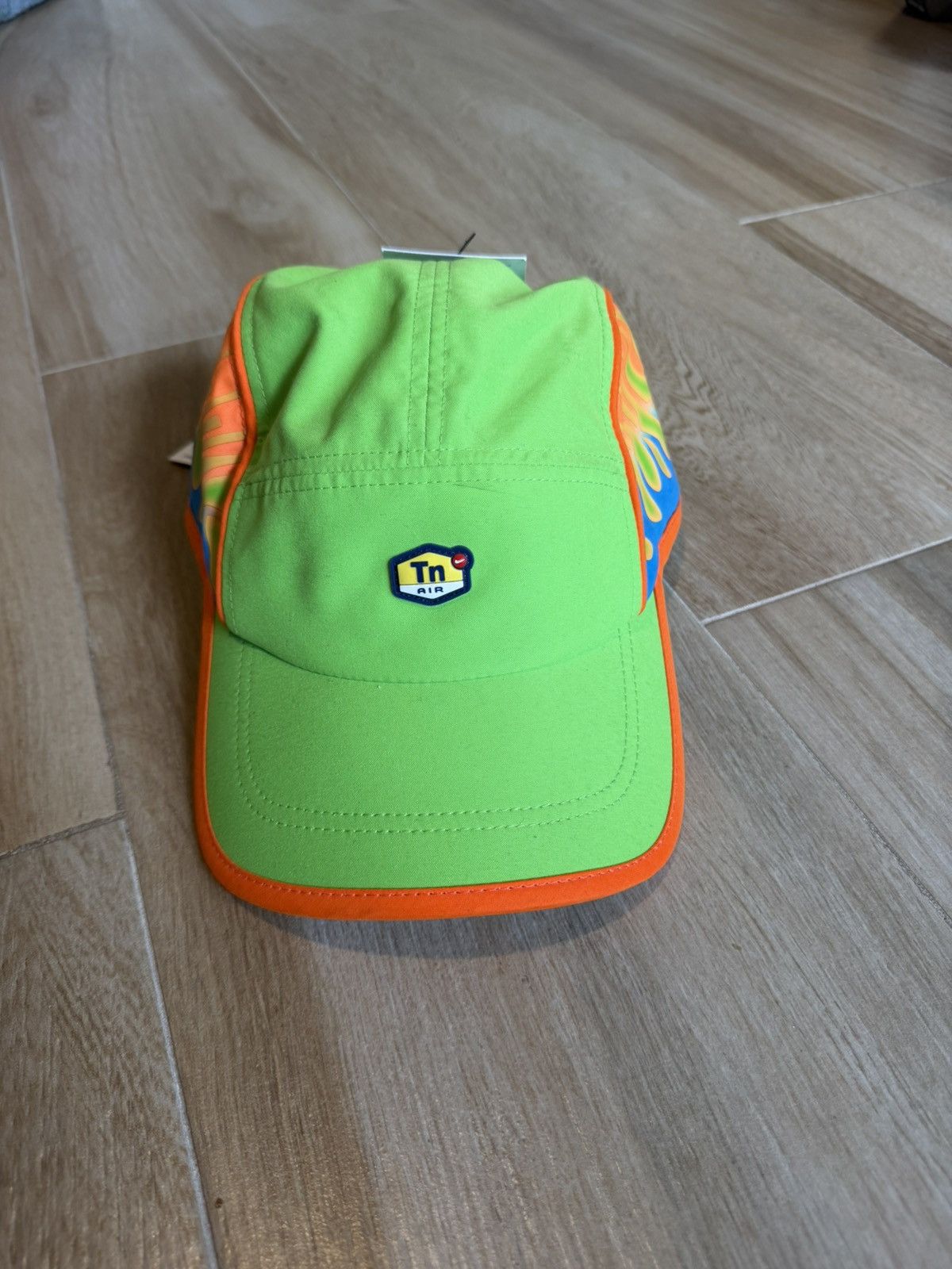 Nike × Supreme FW17 Supreme Nike Trail Running Hat Neon Green