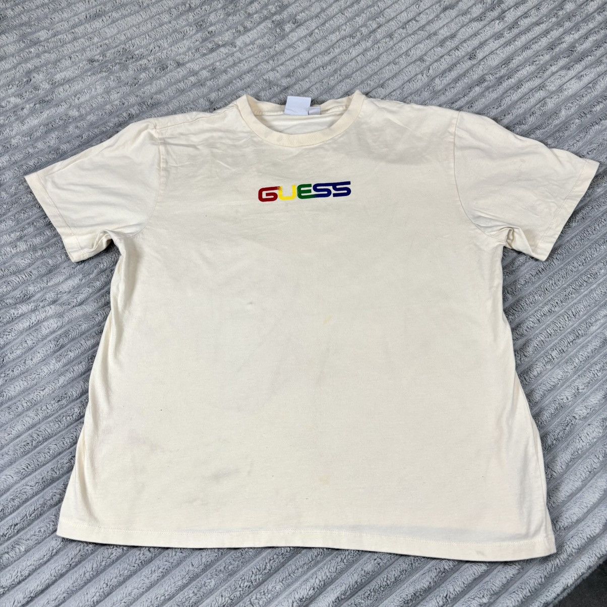 Guess Guess x J Balvin Collab Smile Face T-Shirt Size Large Size US L / EU 52-54 / 3 - 1 Thumbnail