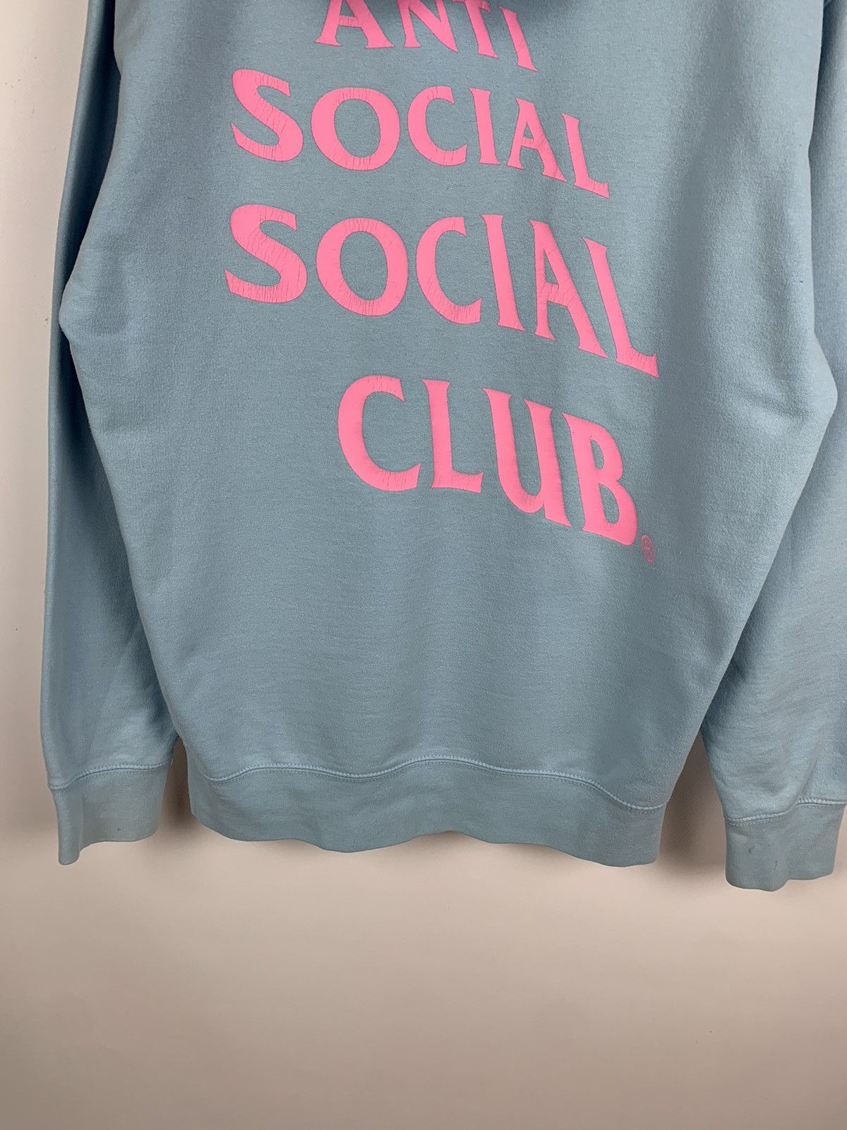 Anti Social Social Club Anti Social Social Club 3D Logo Hoodie Baby Blue Size M Size US M / EU 48-50 / 2 - 3 Thumbnail