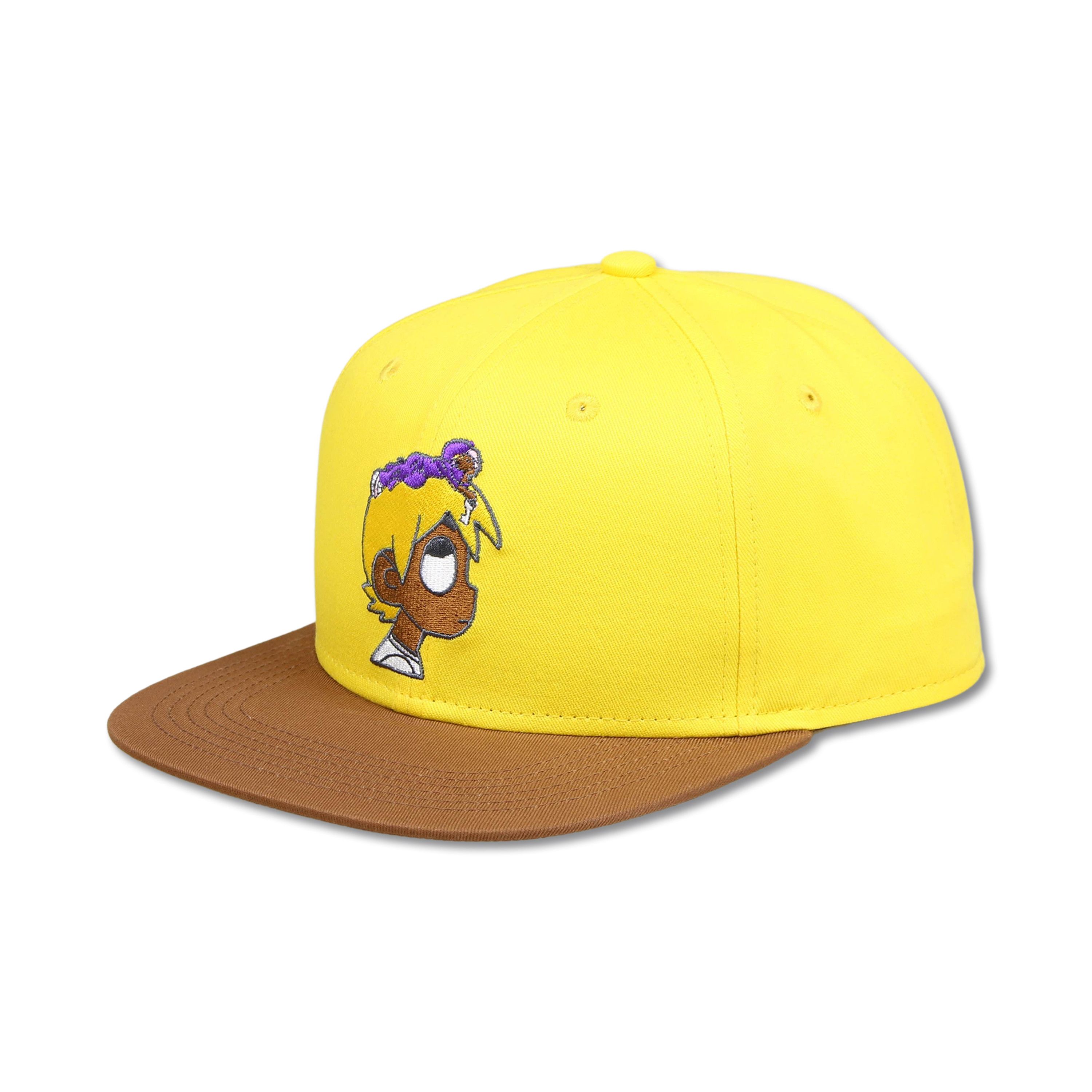 Japanese Brand Lil Uzi Vert Yellow Hat Snapback Size ONE SIZE - 2 Thumbnail