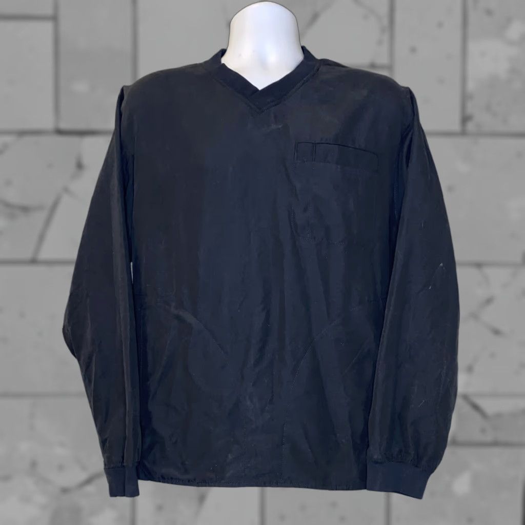 CO Duluth Trading Co Jacket Windbreaker Mens Black Polyester M Pullover Golf Casual Regular Size M Size US M / EU 48-50 / 2 - 1 Thumbnail
