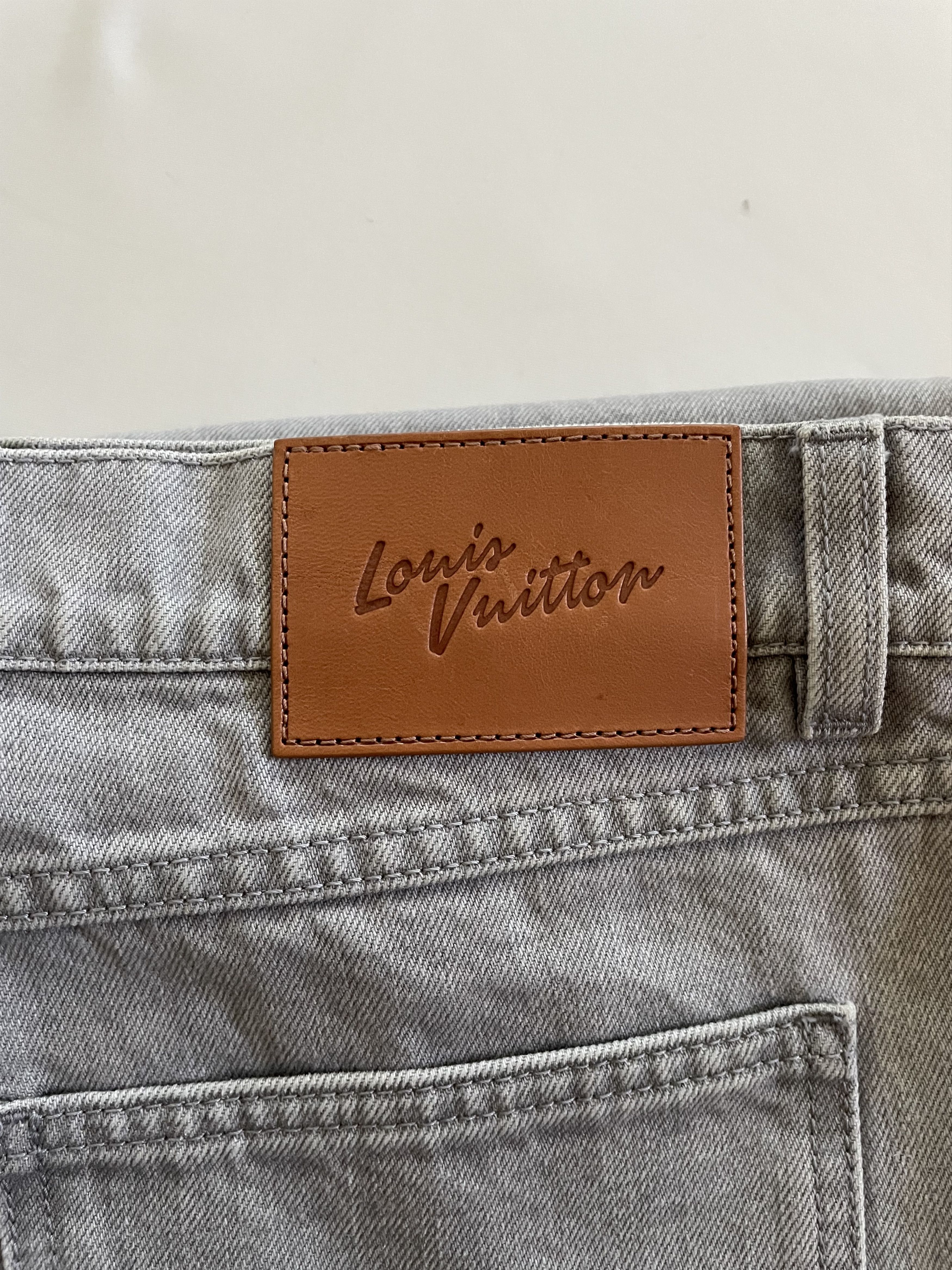 Louis Vuitton Virgil Abloh Era Slim Denim Size US 32 / EU 48 - 6 Thumbnail