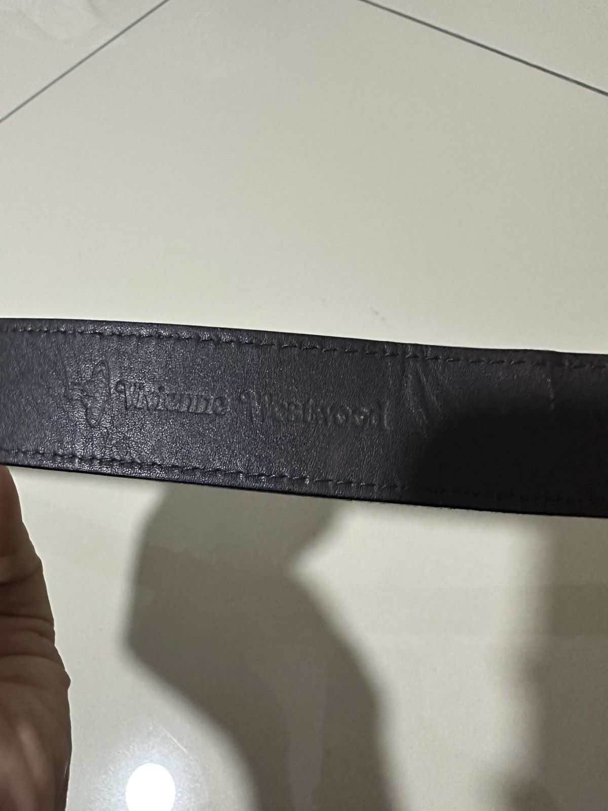Vivienne Westwood Vivienne Westwood Buckle Crocodile Leather Belt Design Size ONE SIZE - 4 Thumbnail