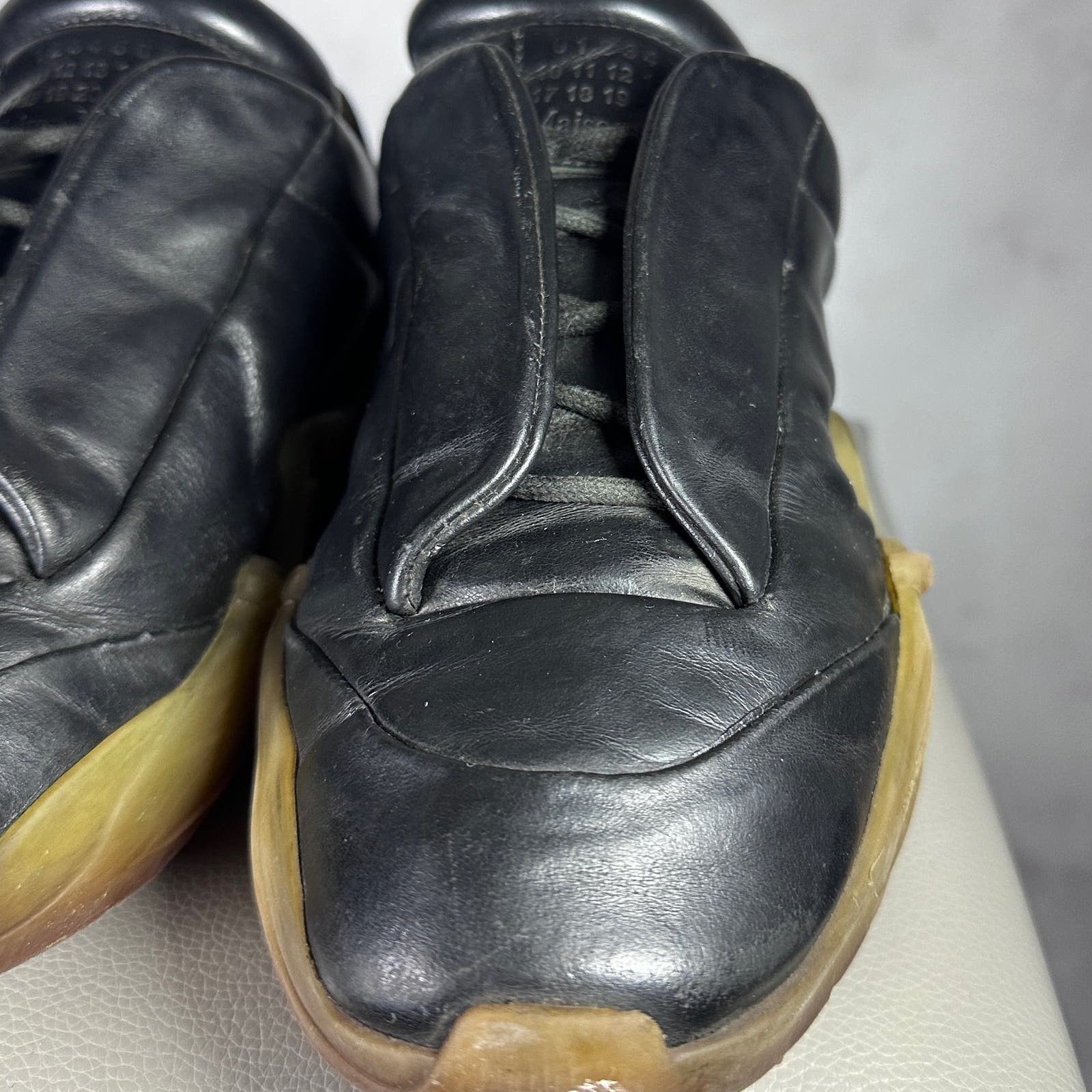 Maison Margiela New Future Low Black Leather Size US 8 / EU 41 - 9 Thumbnail