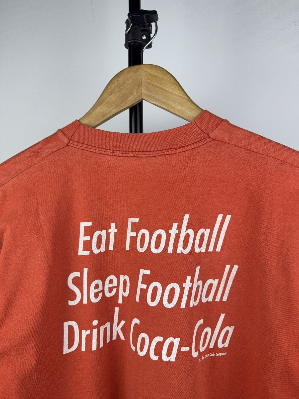 Coca Cola × UEFA × Vintage Vintage 1996 Coca-Cola Football England Euro Football Tee Size US L / EU 52-54 / 3 - 11 Thumbnail